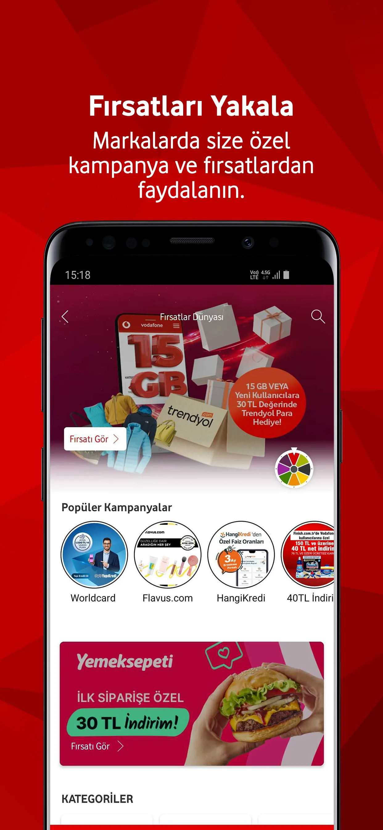 Vodafone Yanımda | Indus Appstore | Screenshot