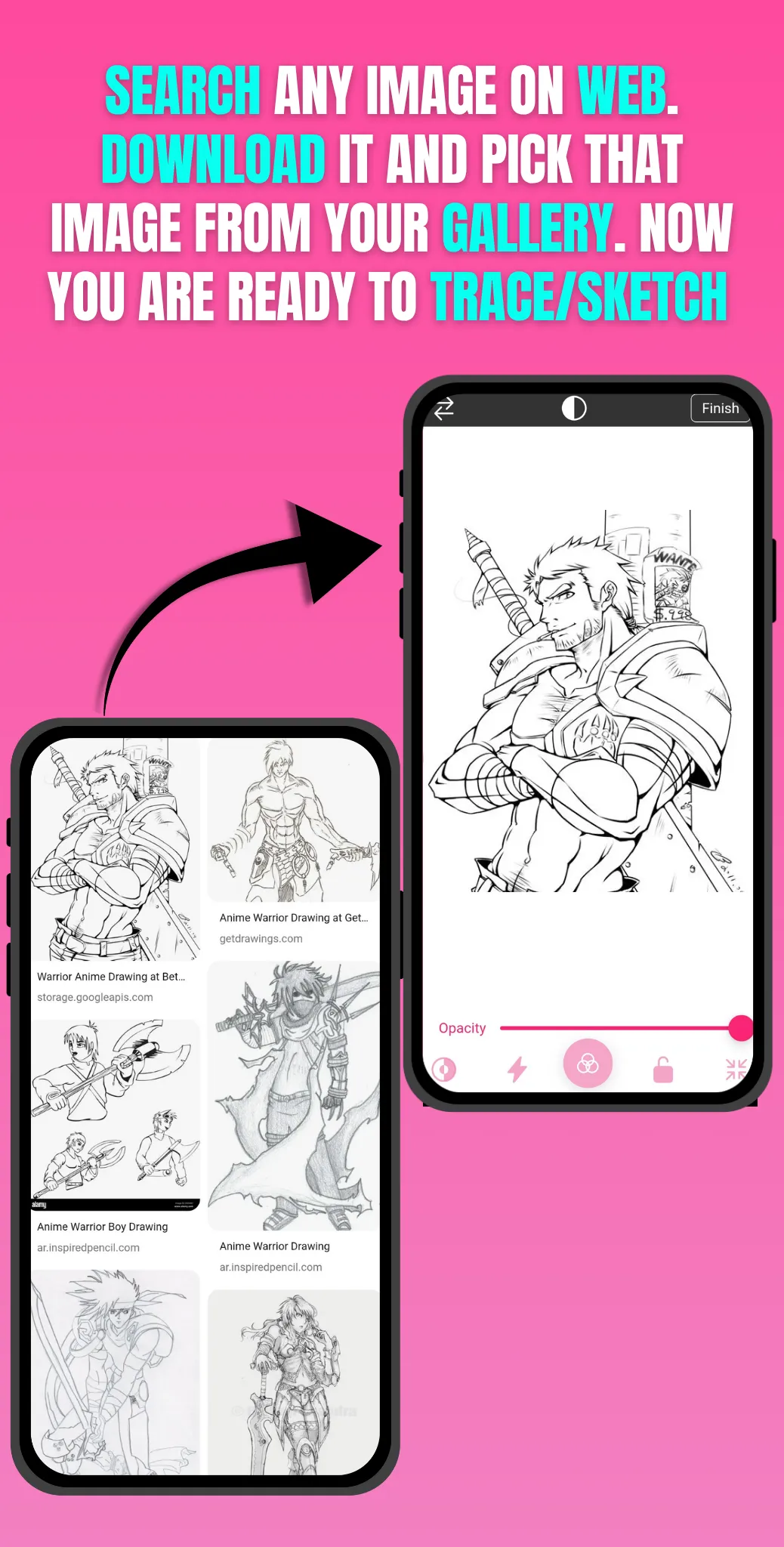 Draw Anime -Trace Sketch Paint | Indus Appstore | Screenshot