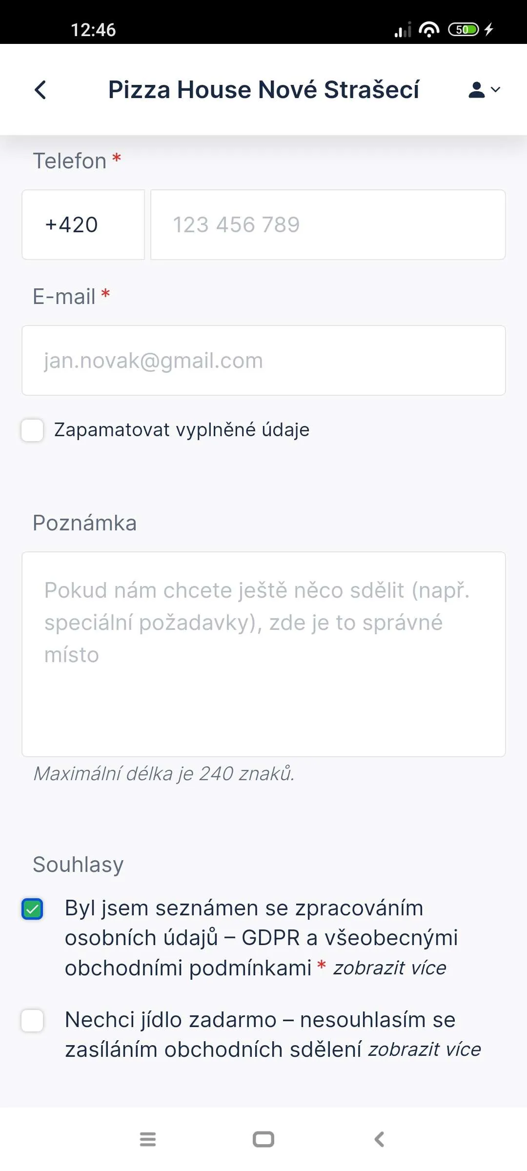 Pizza House Nové Strašecí | Indus Appstore | Screenshot