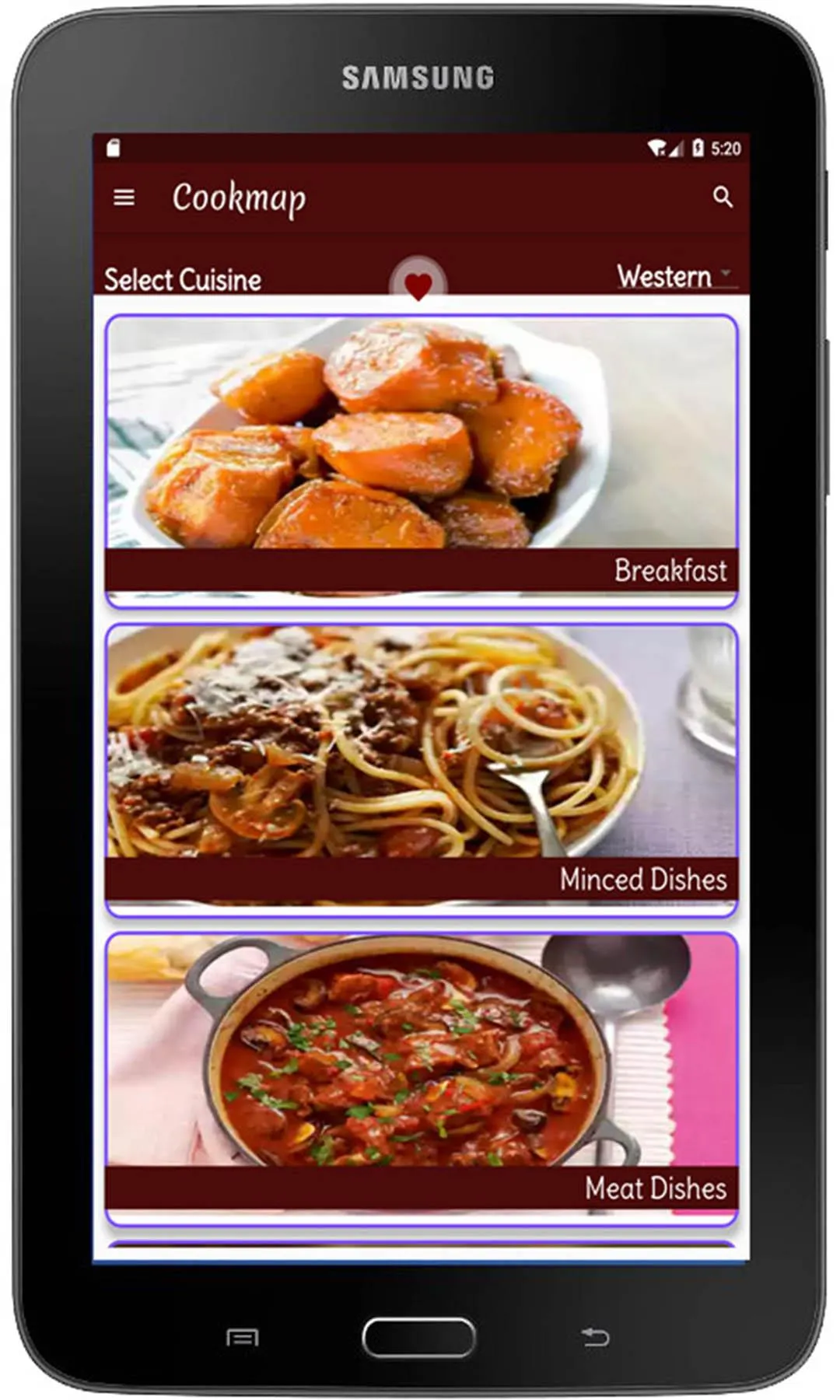 Continental food recipes app | Indus Appstore | Screenshot