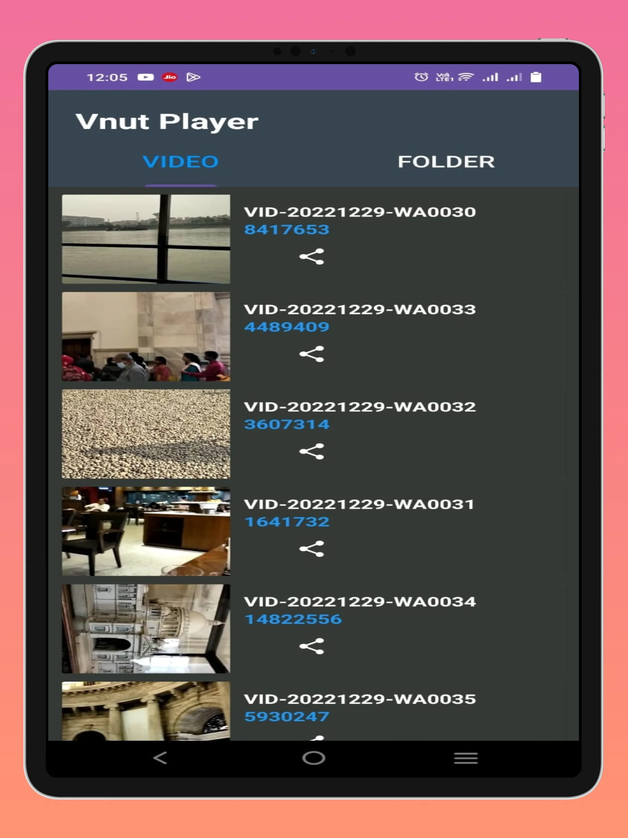 Vnut Player : Video Player | Indus Appstore | Screenshot