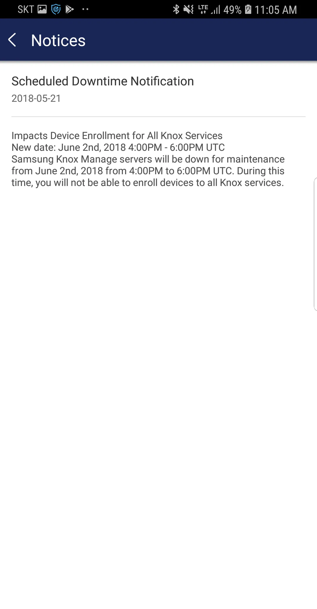 Samsung Knox Manage | Indus Appstore | Screenshot
