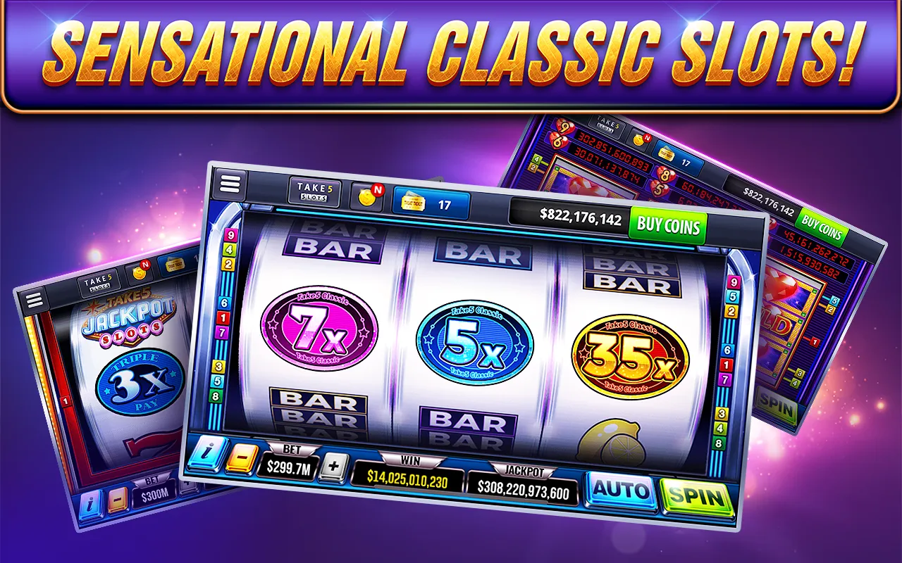 Take 5 Vegas Casino Slot Games | Indus Appstore | Screenshot