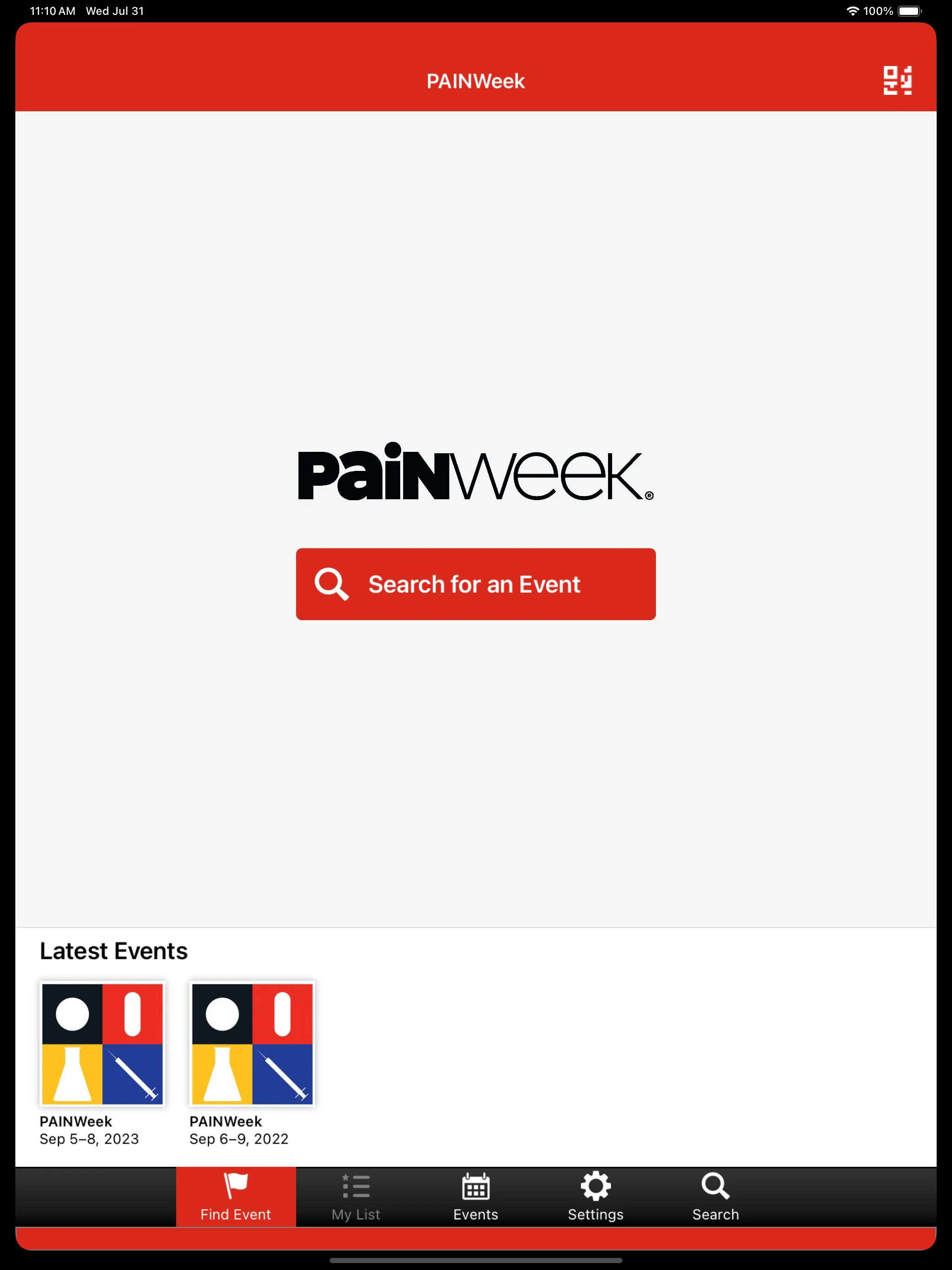 PAINWeek | Indus Appstore | Screenshot