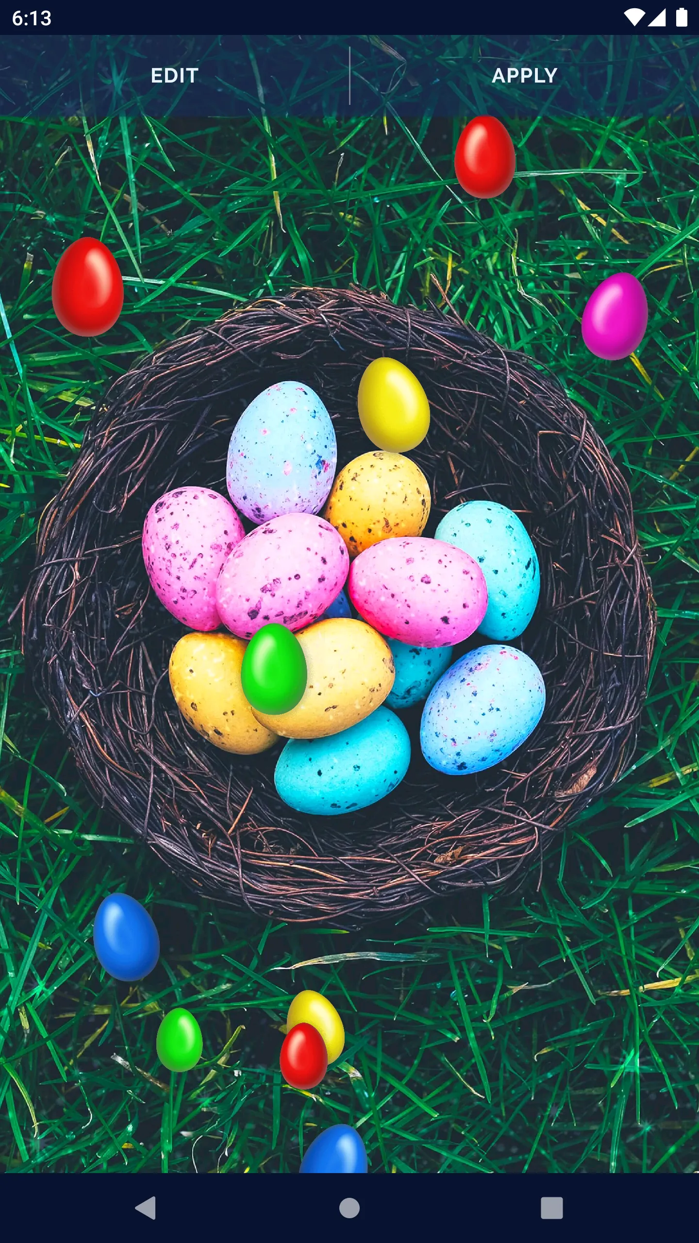 Easter Eggs Live Wallpaper | Indus Appstore | Screenshot