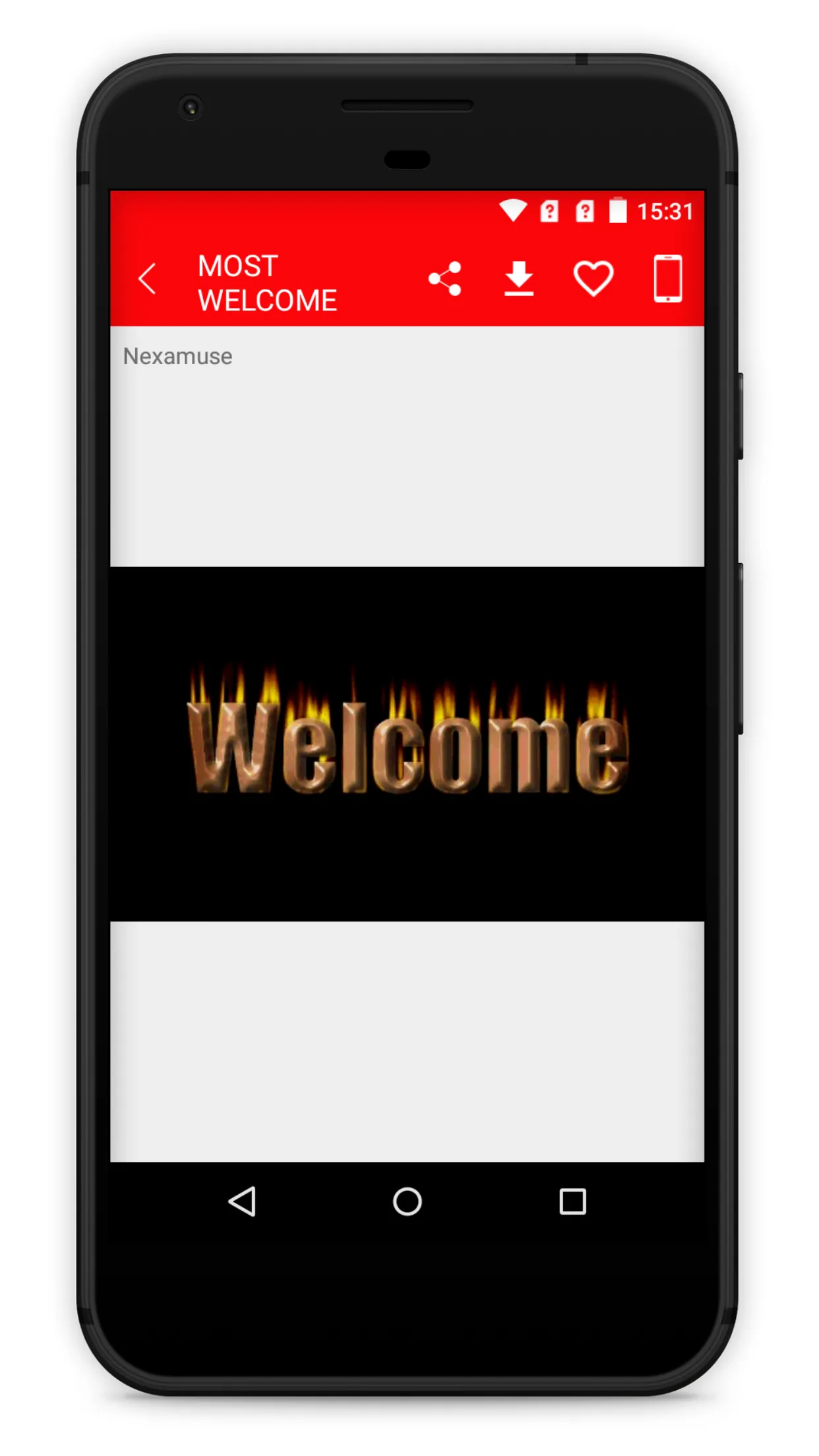 Most Welcome Live Wallpapers | Indus Appstore | Screenshot