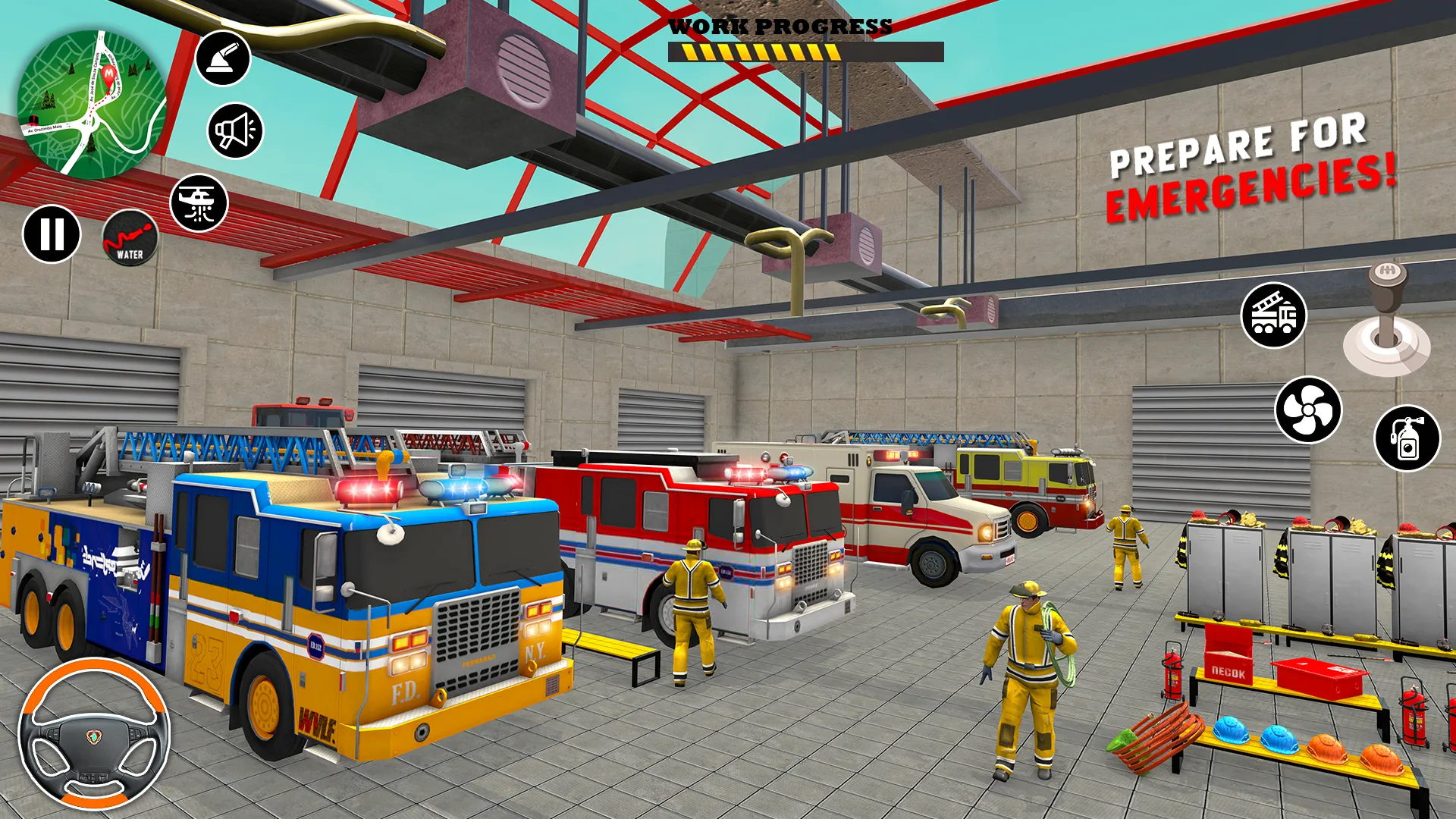 Firefighter: Fire Truck Games | Indus Appstore | Screenshot