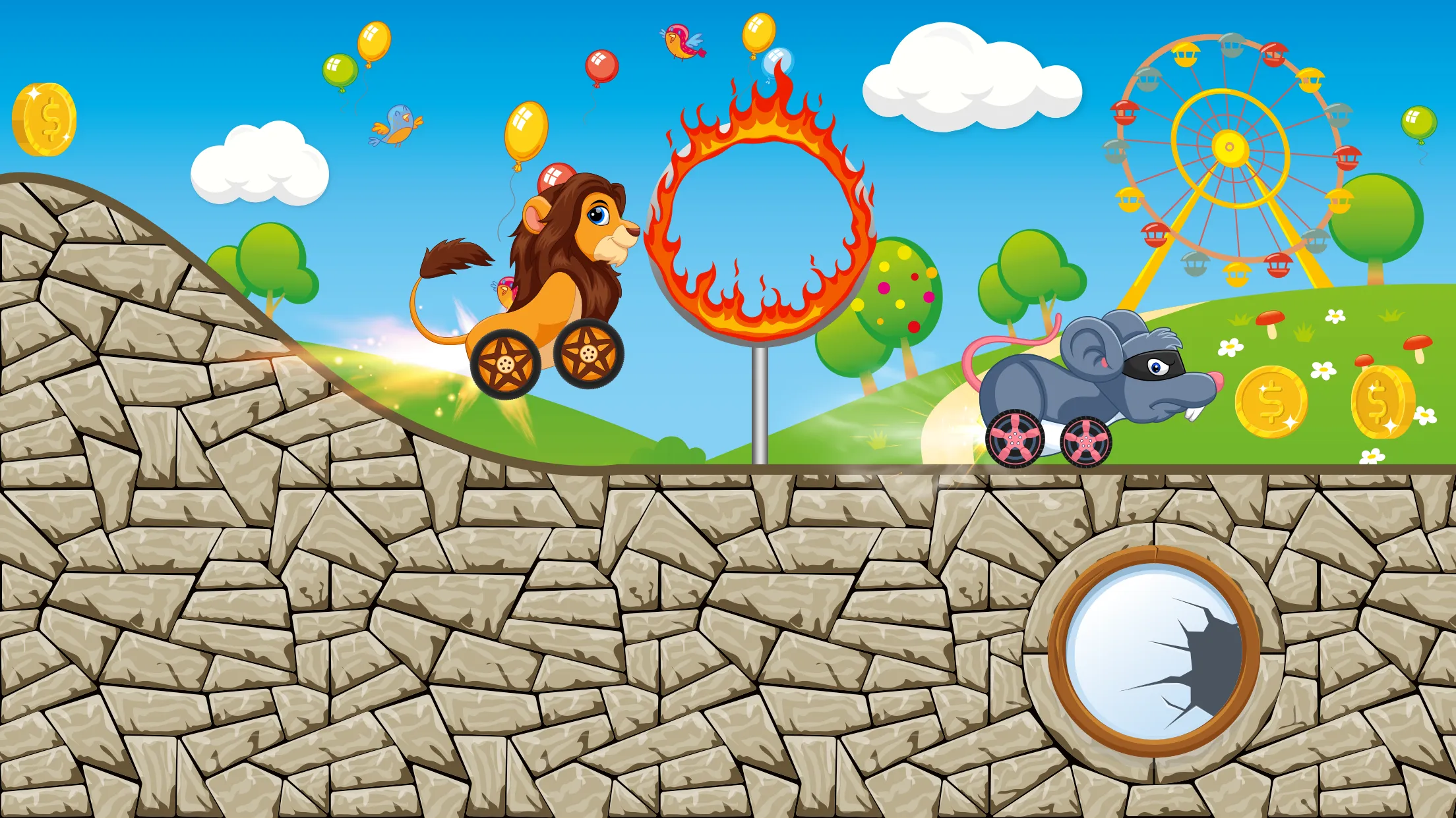 Animals Racing for Kids | Indus Appstore | Screenshot