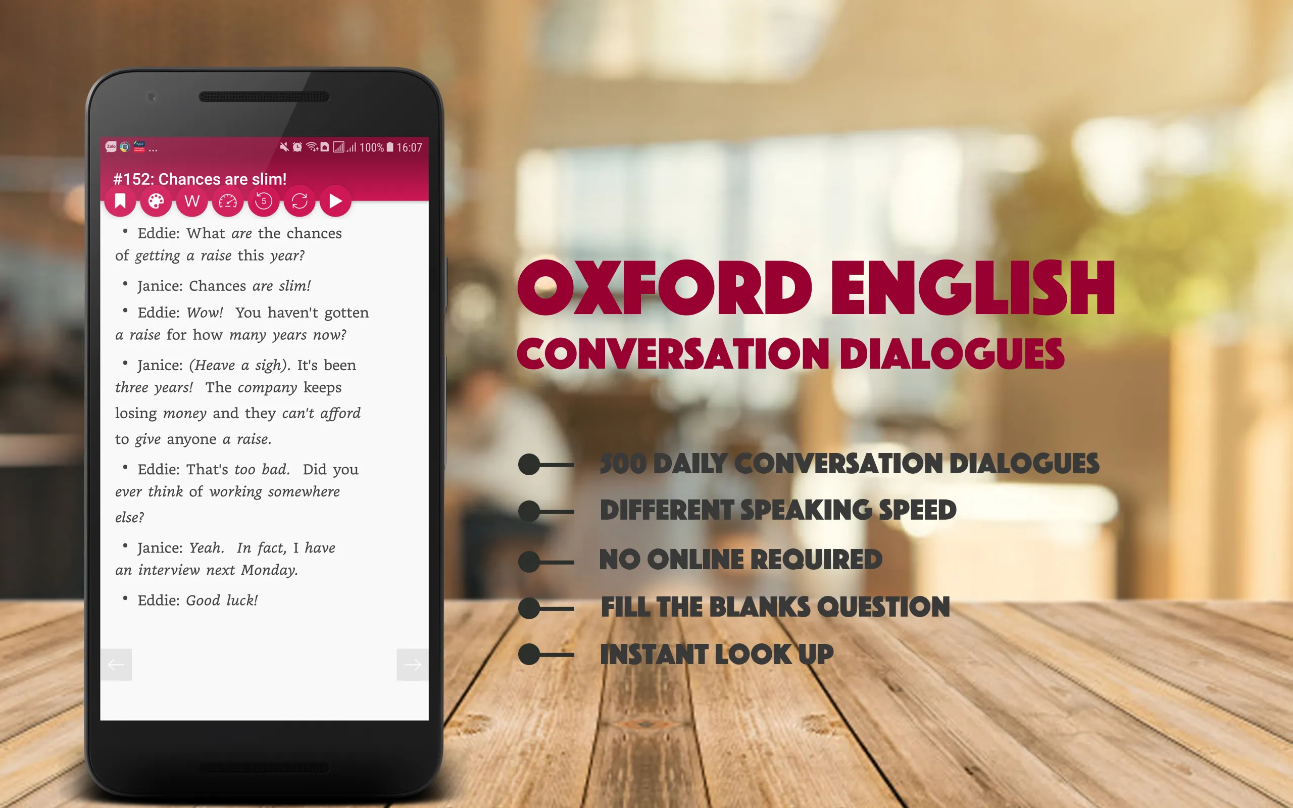 English Conversation | Indus Appstore | Screenshot