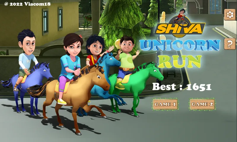 Shiva Unicorn Run Dash | Indus Appstore | Screenshot