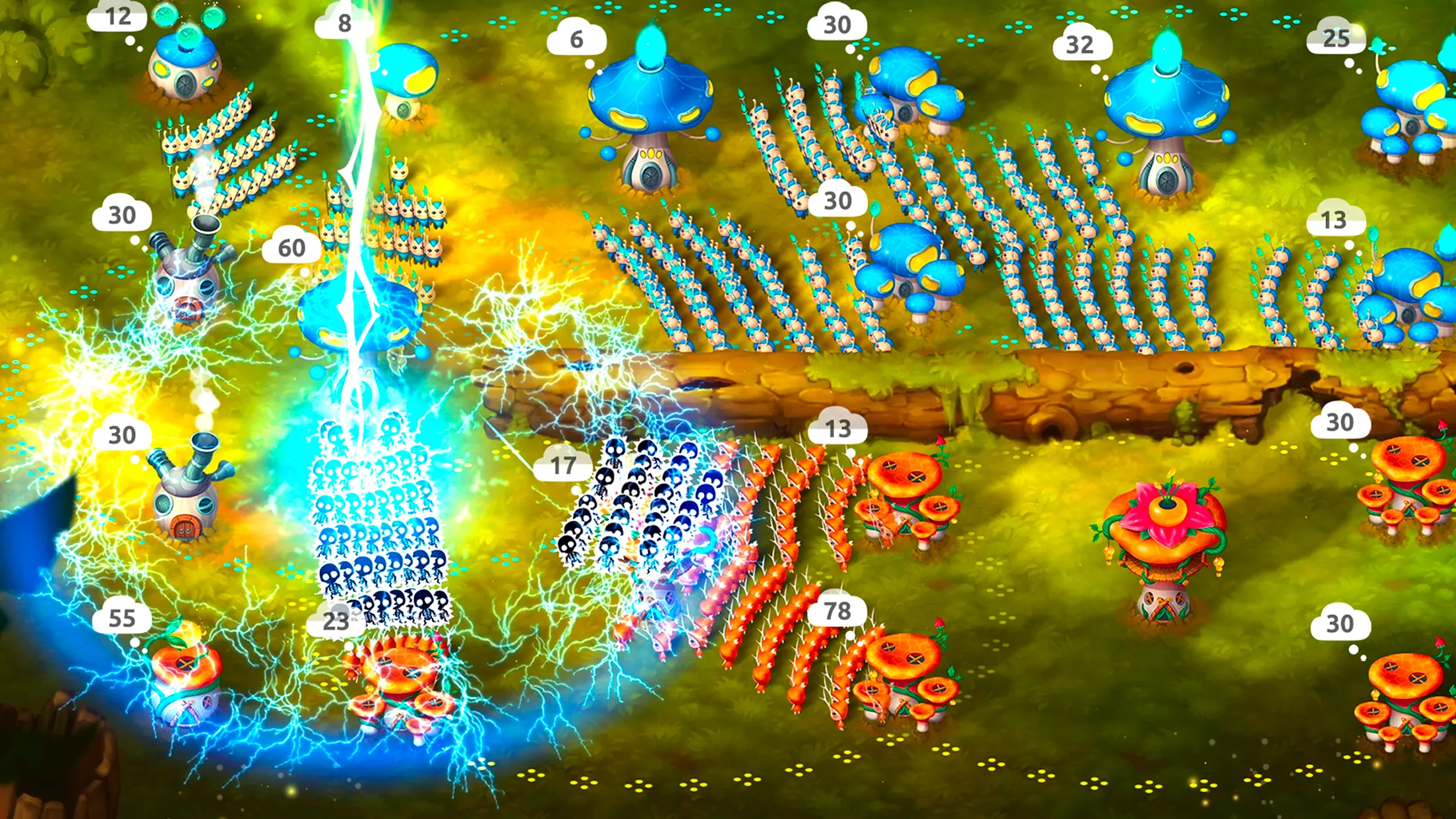 Mushroom Wars 2: RTS Strategy | Indus Appstore | Screenshot