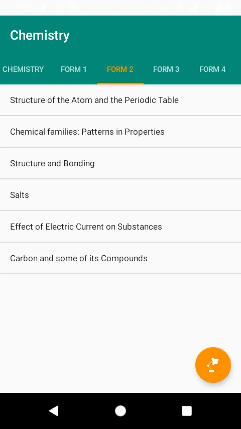 Chemistry Notes&Papers Form1-4 | Indus Appstore | Screenshot