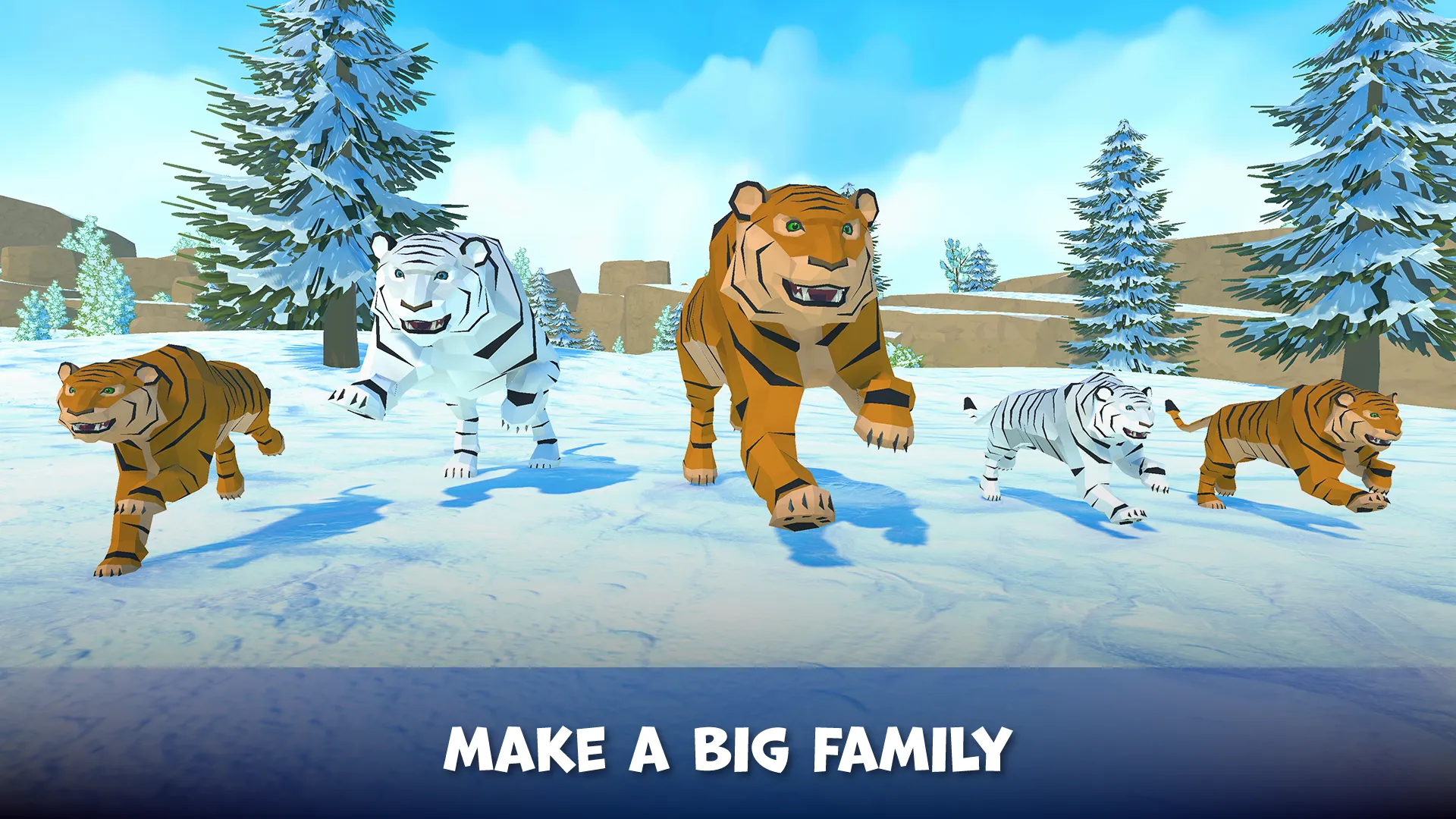 Tiger Family Simulator | Indus Appstore | Screenshot