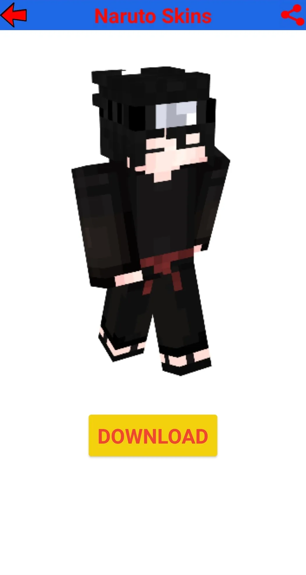 Naruto skins for minecraft | Indus Appstore | Screenshot