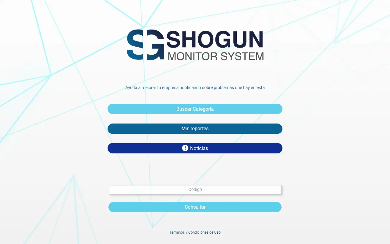 SHOGUN MONITOR - Línea Ética | Indus Appstore | Screenshot