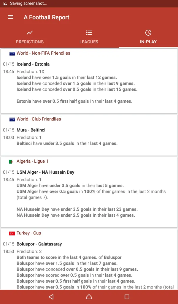 Football Tips & Stats - AFR | Indus Appstore | Screenshot