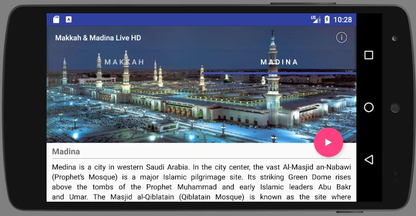 Makkah & Madina Live HD | Indus Appstore | Screenshot