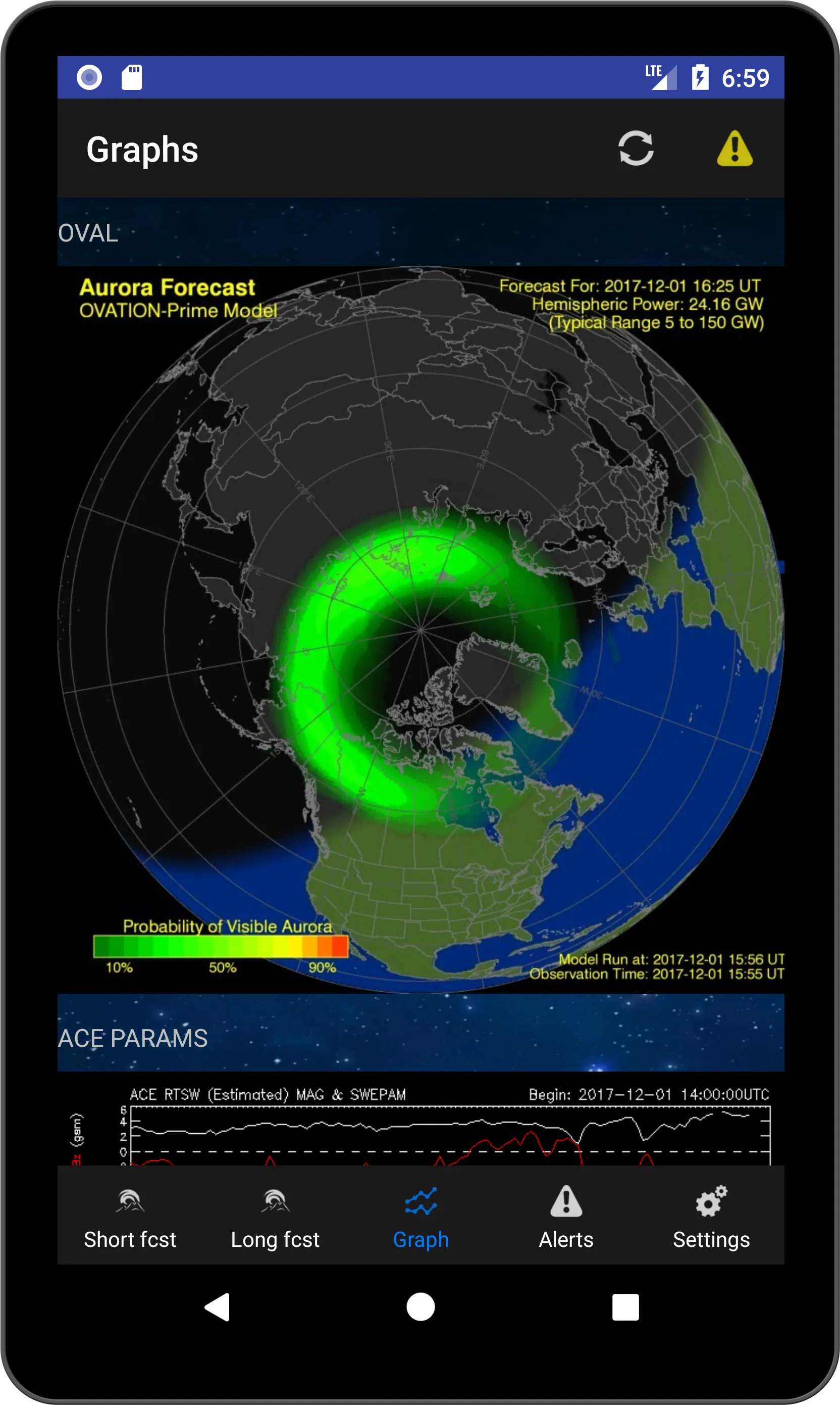 Aurora Alerts - Northern Light | Indus Appstore | Screenshot