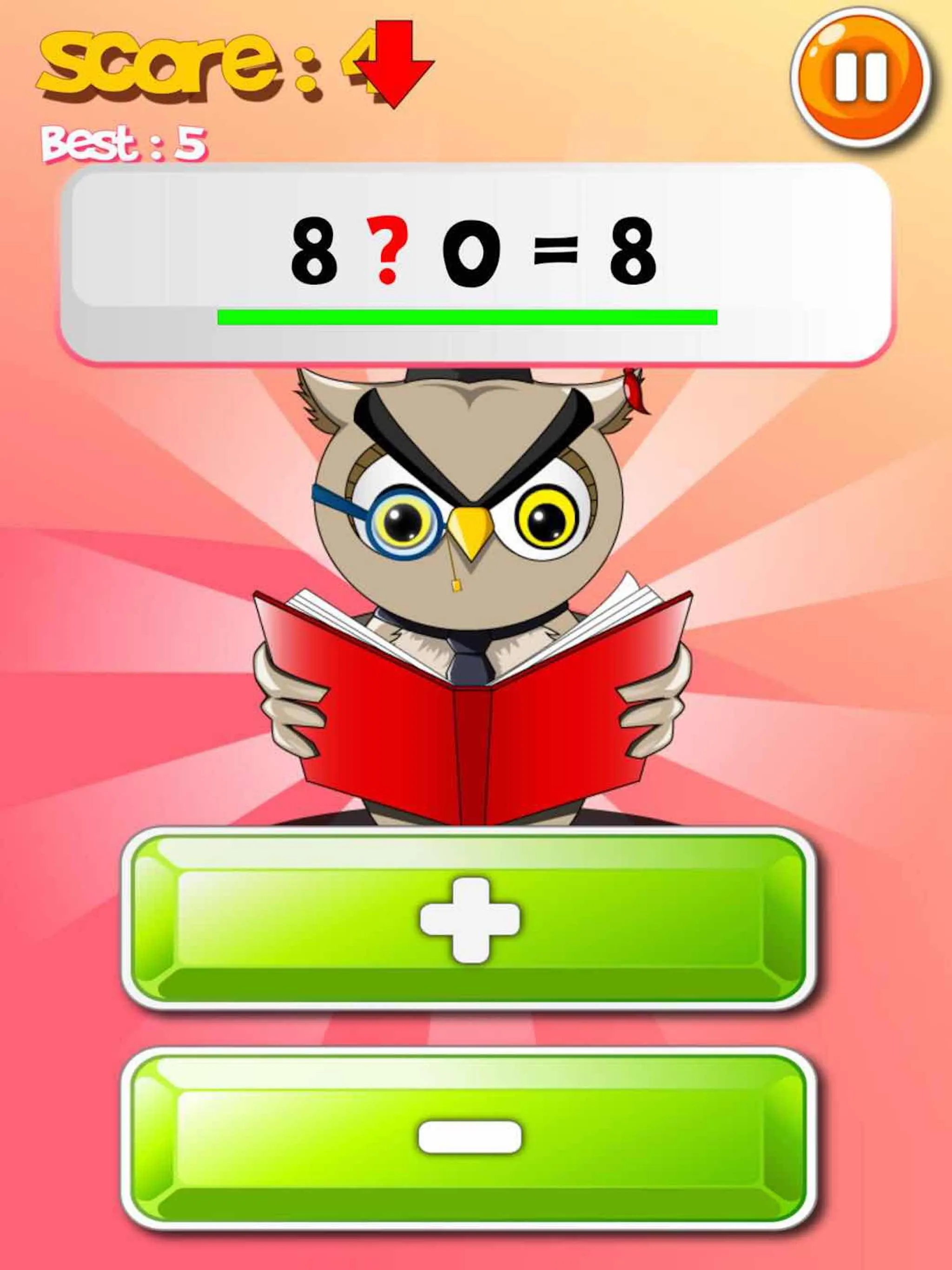 Math Mania - Plus and Minus | Indus Appstore | Screenshot