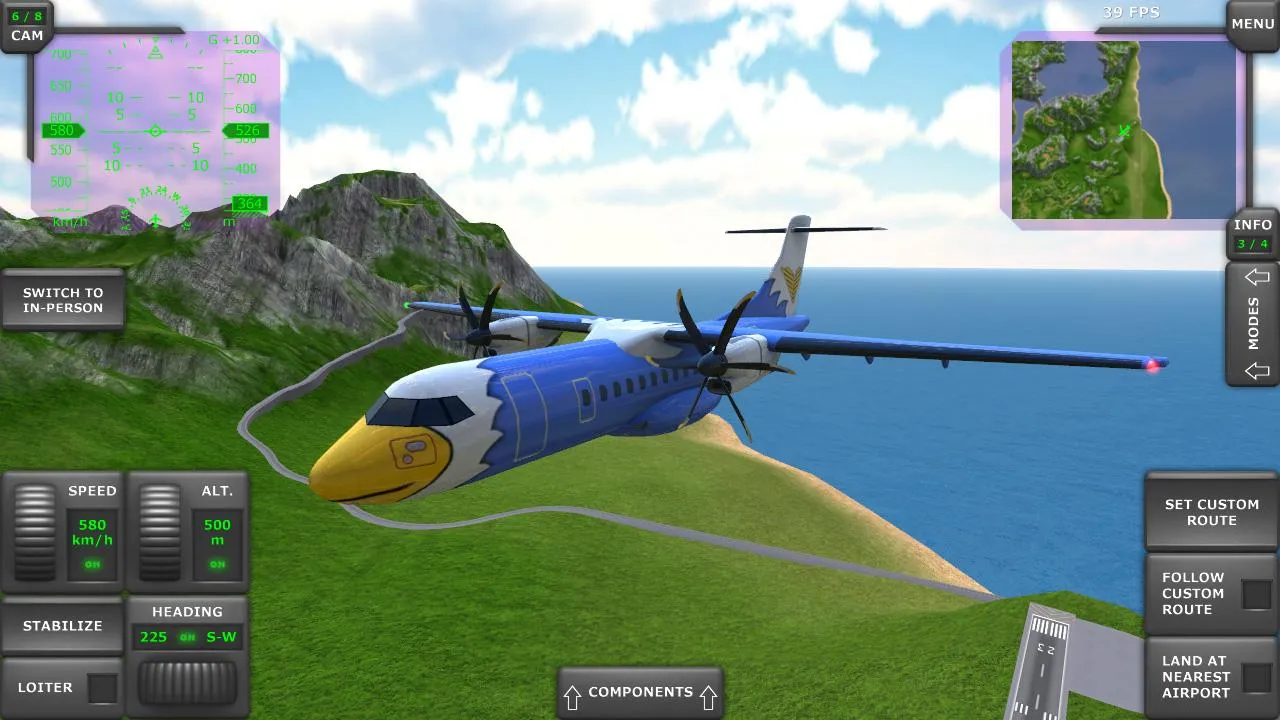 Turboprop Flight Simulator | Indus Appstore | Screenshot