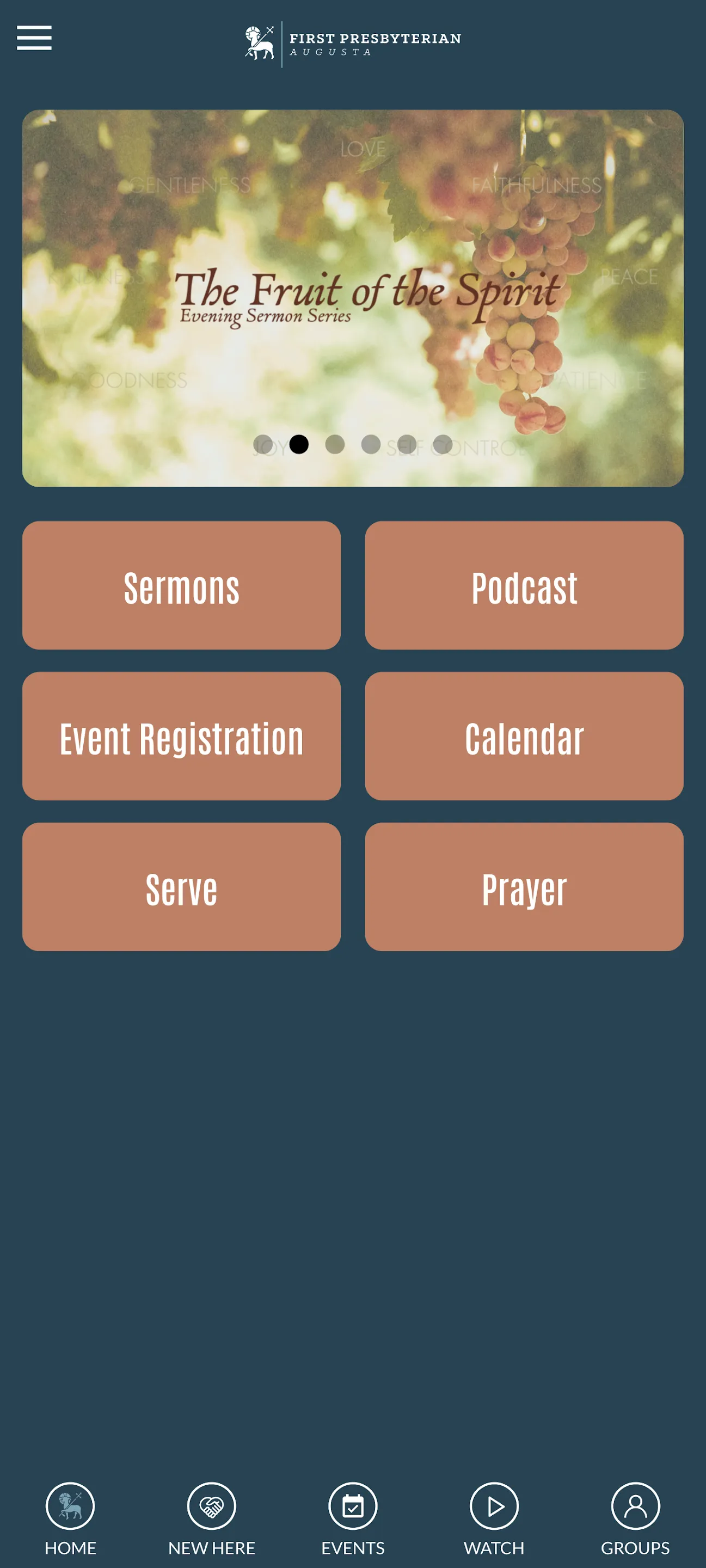 First Presbyterian Augusta | Indus Appstore | Screenshot