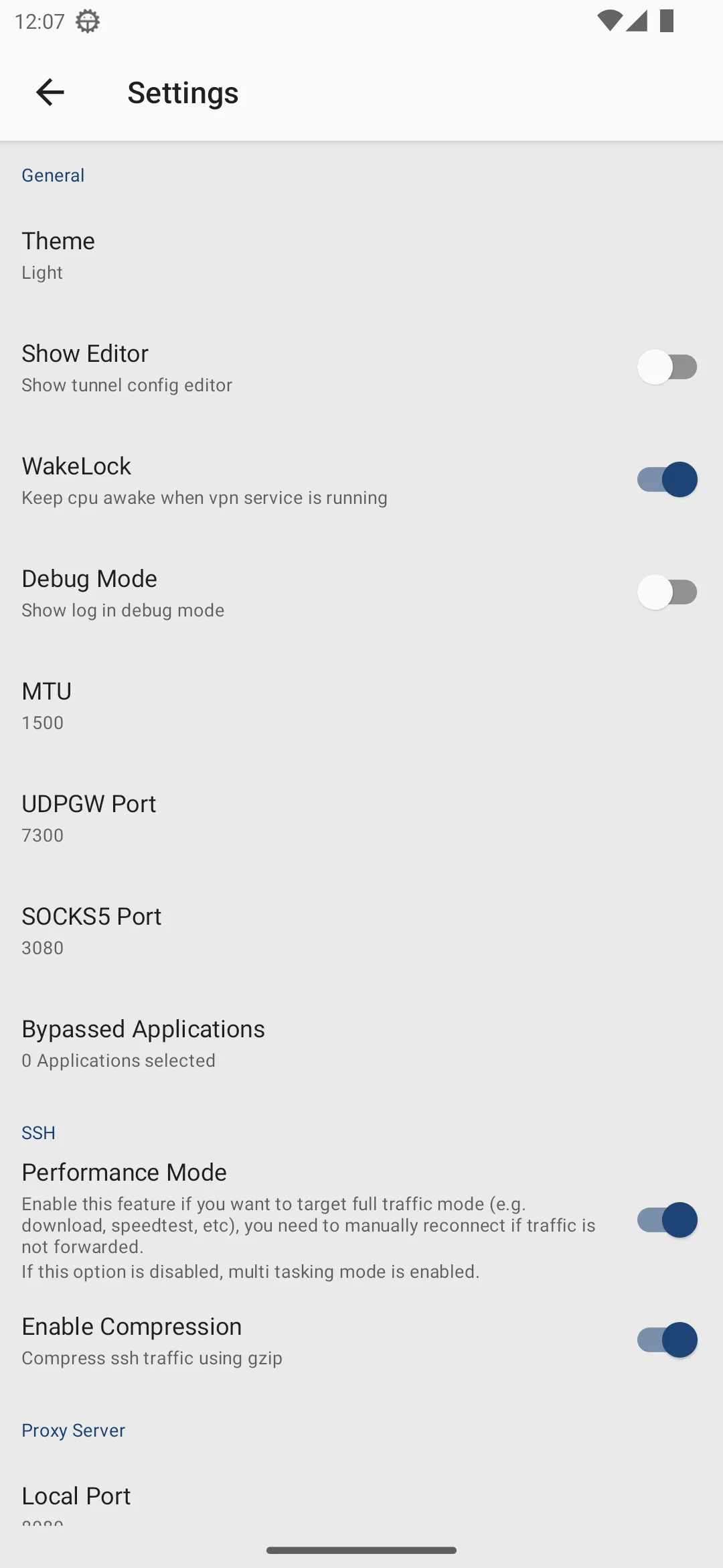 DarkTunnel - SSH DNSTT V2Ray | Indus Appstore | Screenshot