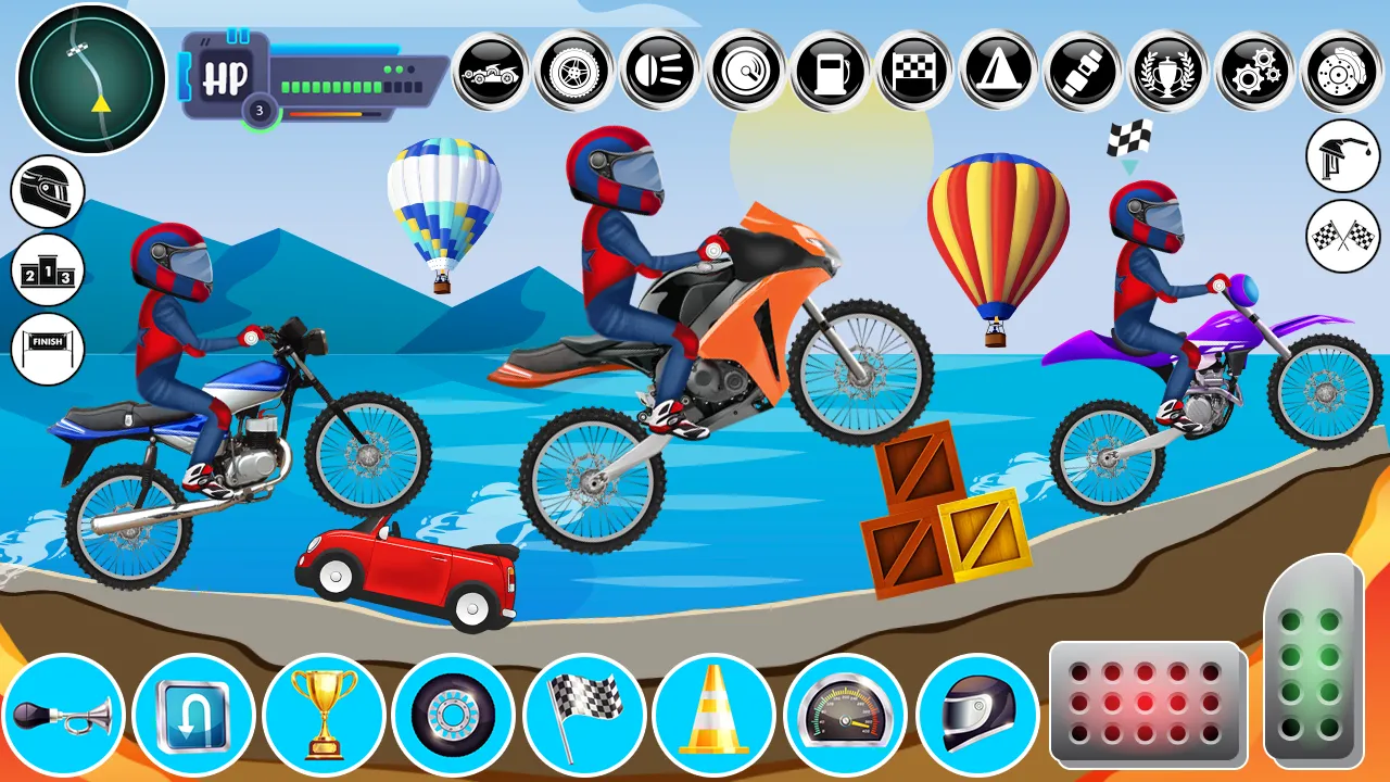 Toddler Kids Bikes On Hills | Indus Appstore | Screenshot