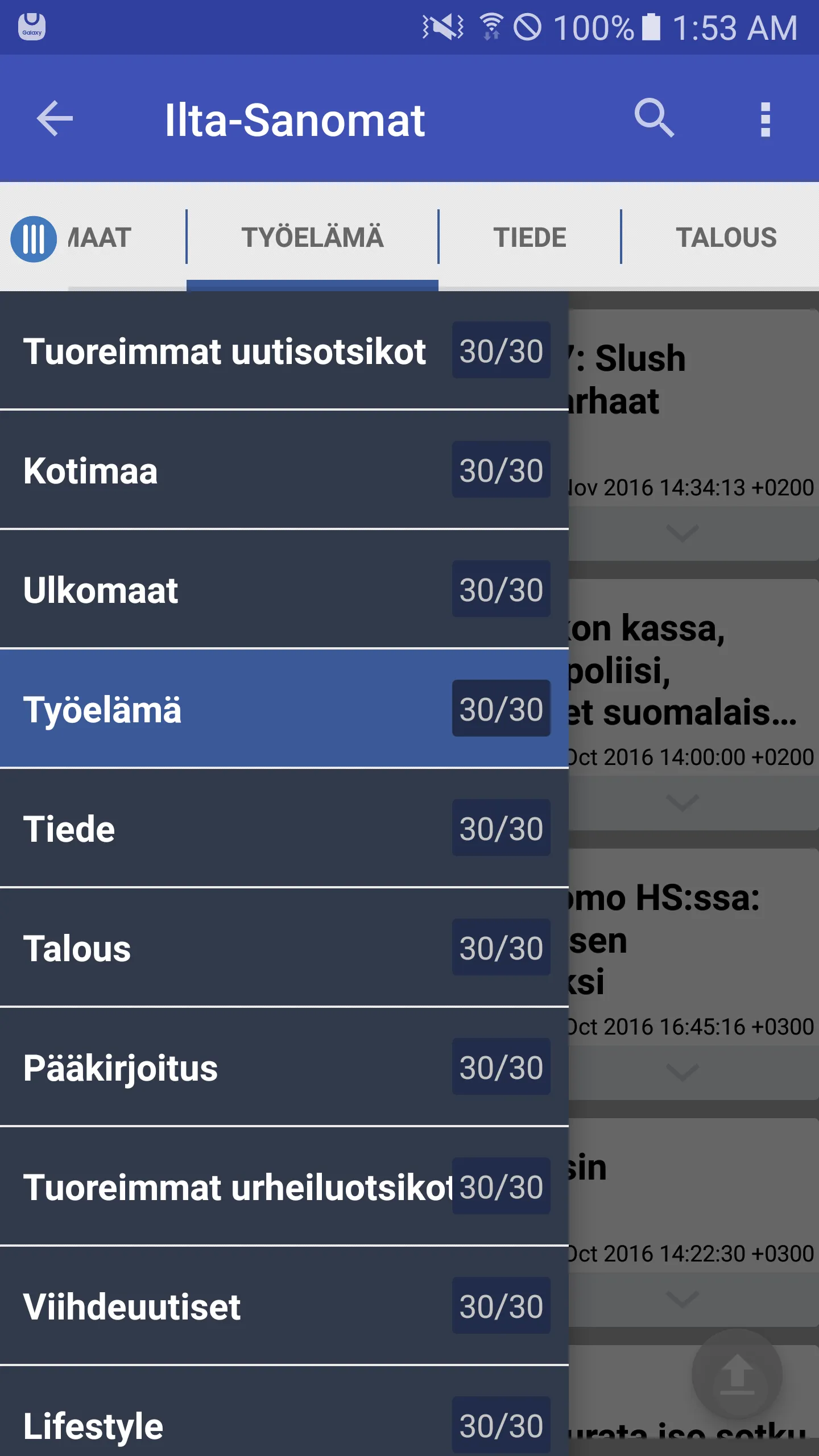 Suomen Uutiset | Indus Appstore | Screenshot