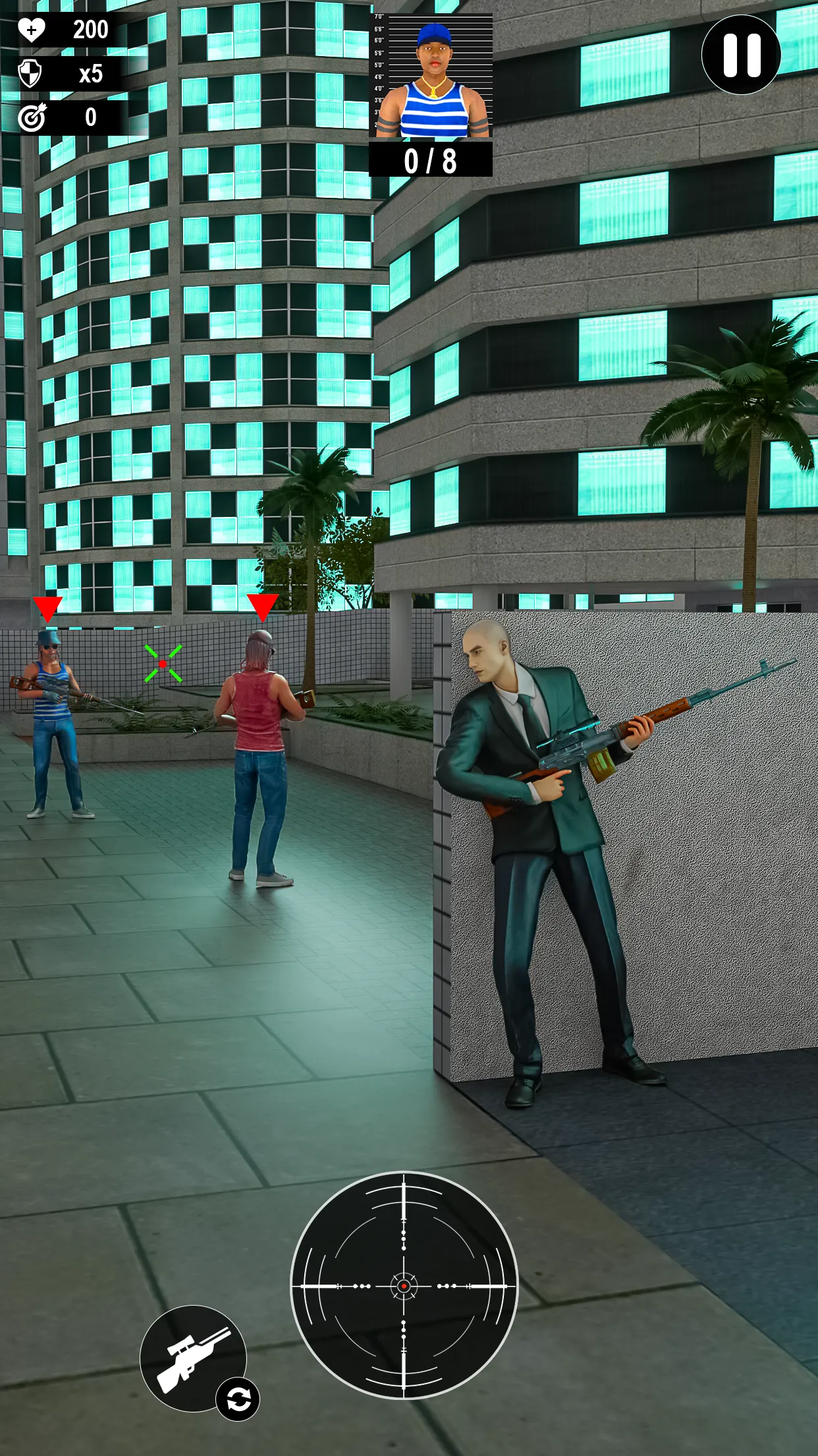 Hitman Sniper 3D Shooting Game | Indus Appstore | Screenshot