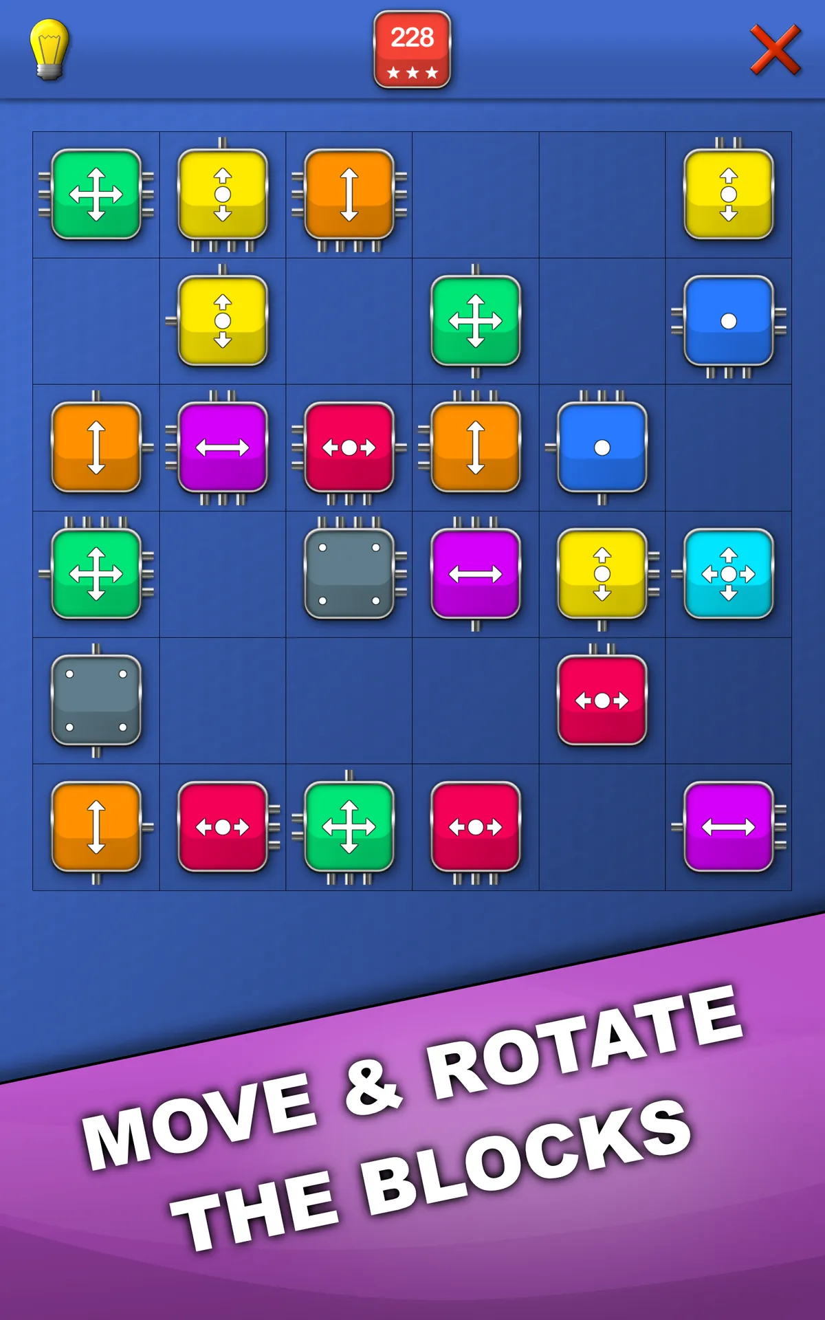 ConnectIt - Logic Block Puzzle | Indus Appstore | Screenshot