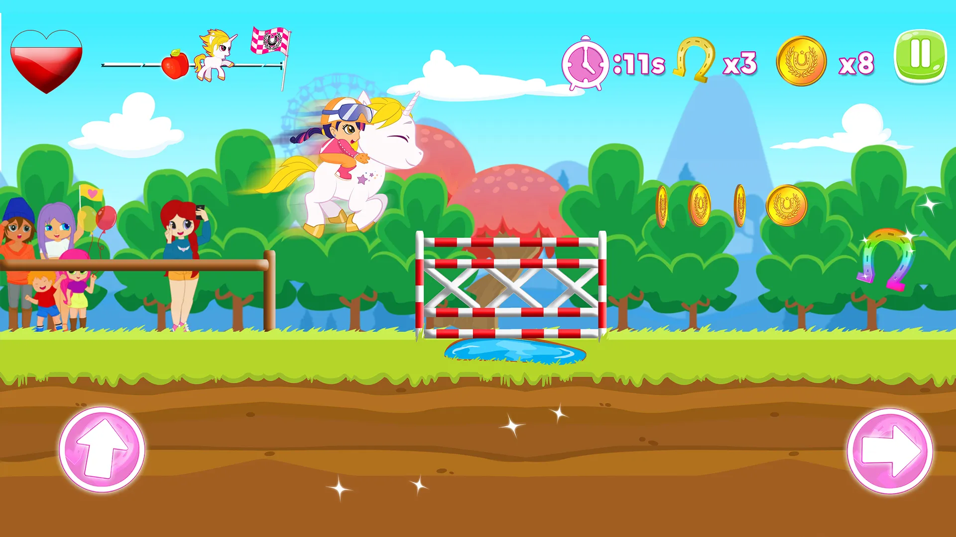 Pony Ride With Obstacles | Indus Appstore | Screenshot