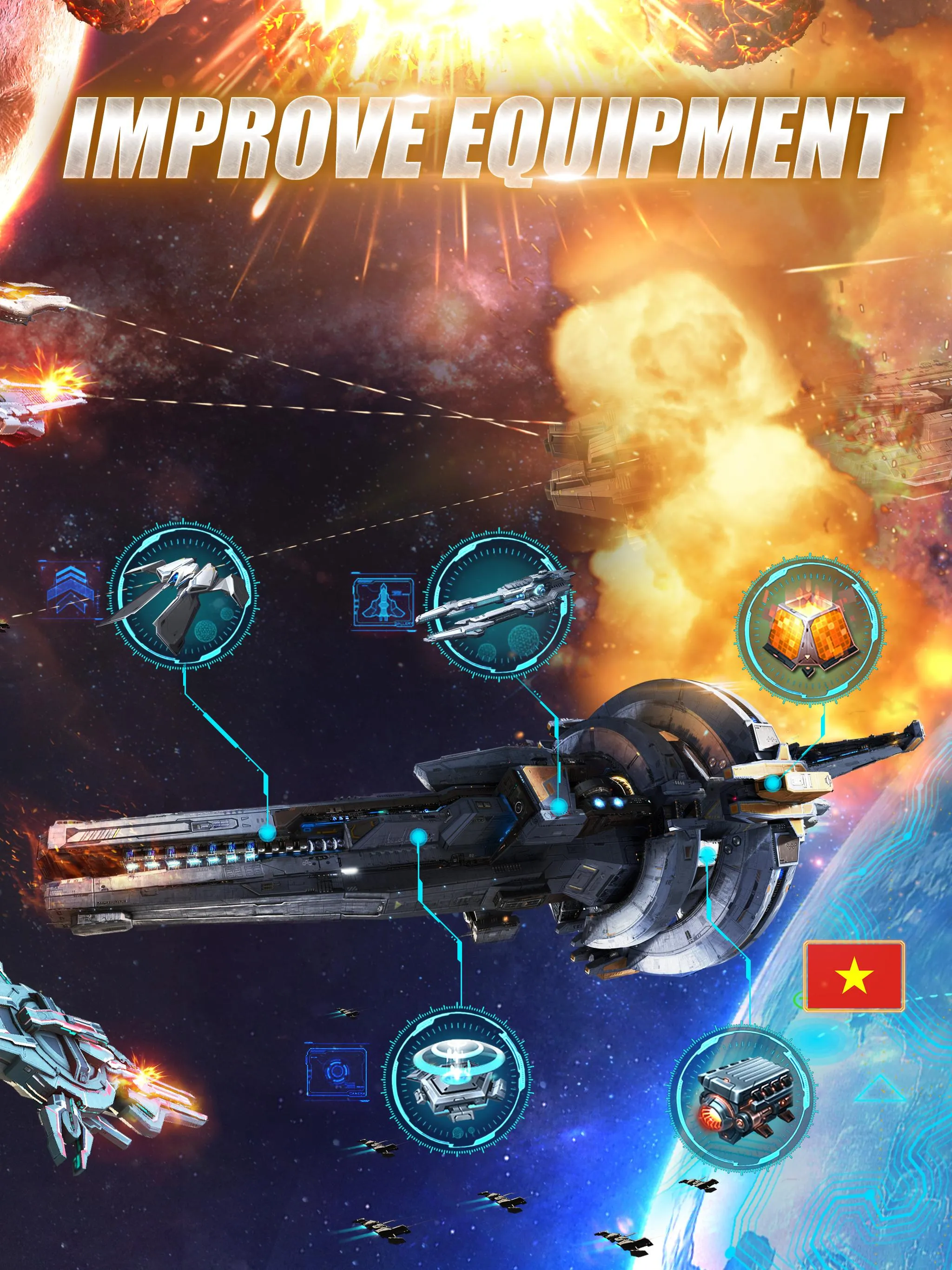 Galaxy Battleship | Indus Appstore | Screenshot