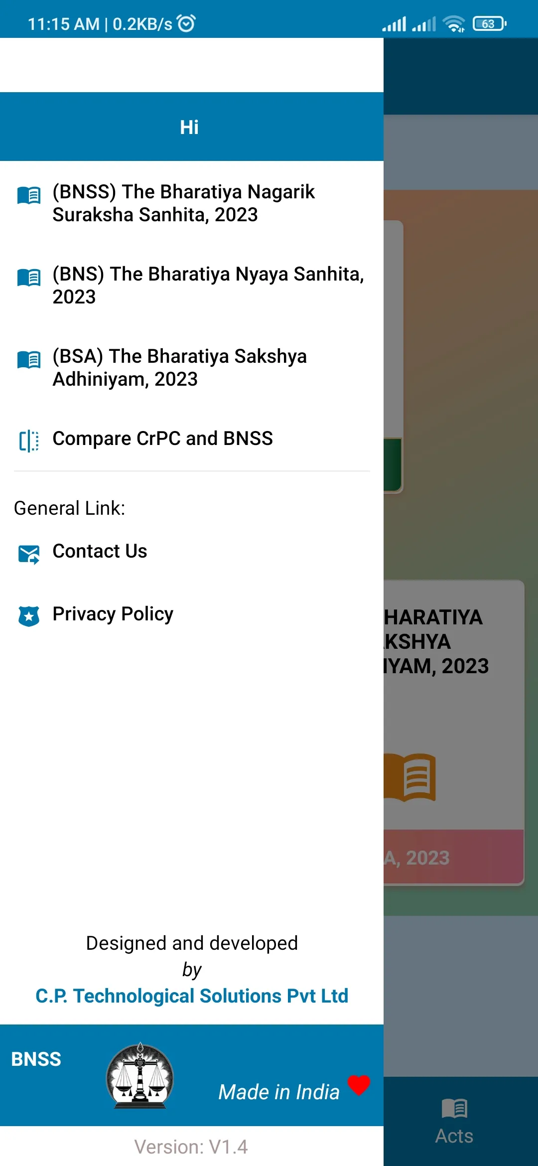 Bharatiya Nagrik Suraksha BNSS | Indus Appstore | Screenshot