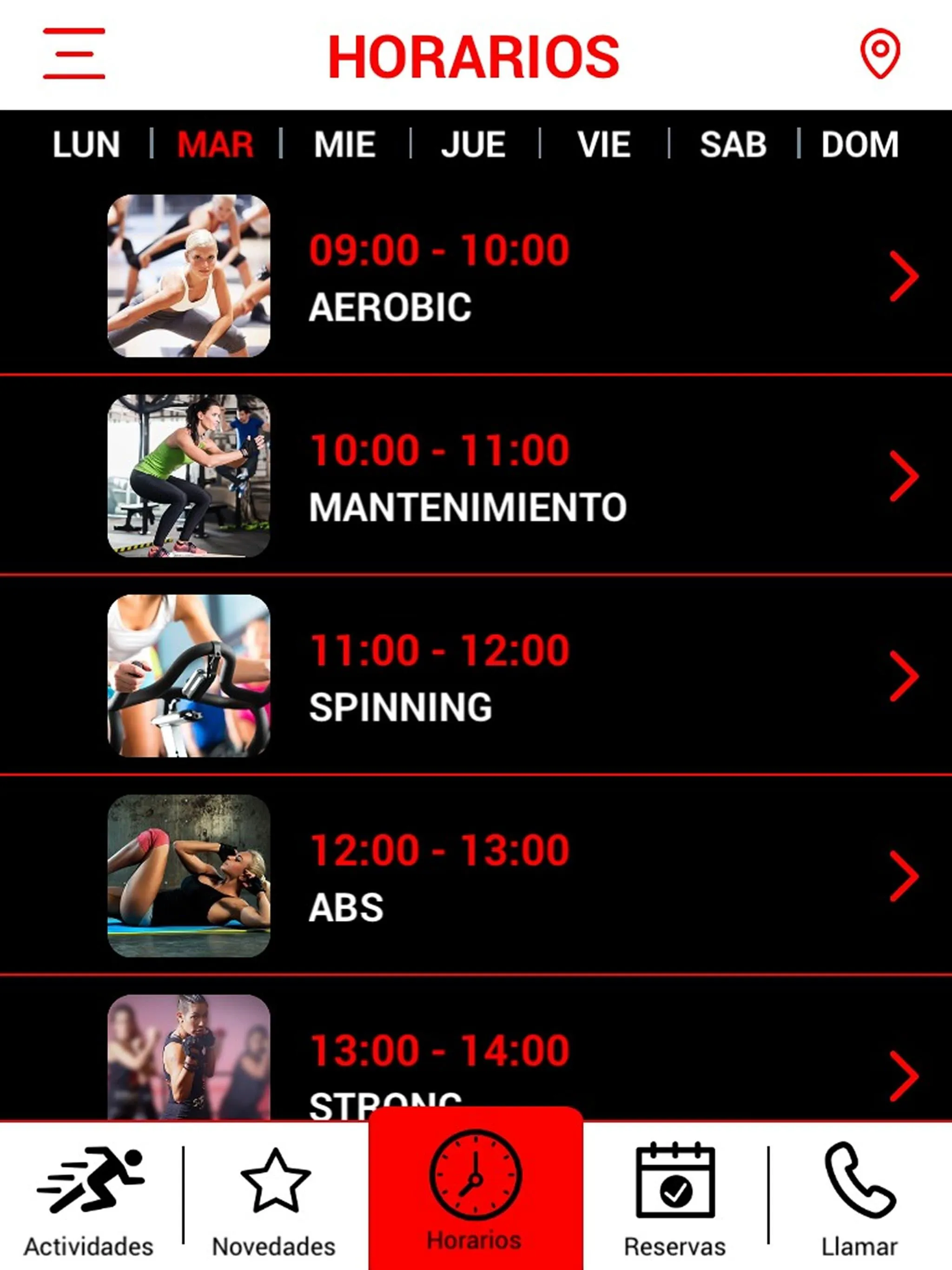 Fitland Fuerteventura | Indus Appstore | Screenshot