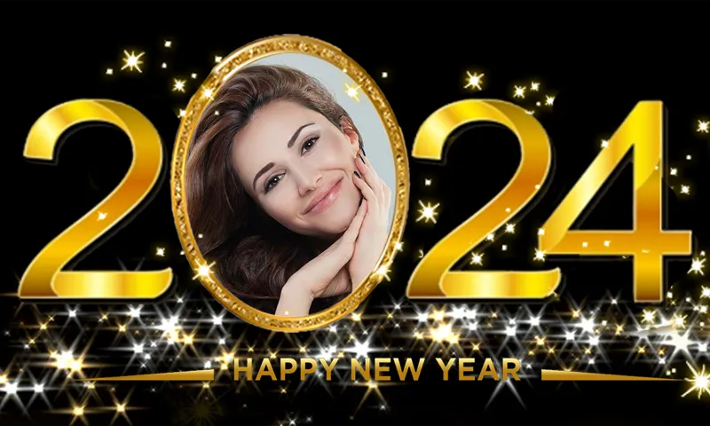 New Year Photo Frame 2024 | Indus Appstore | Screenshot