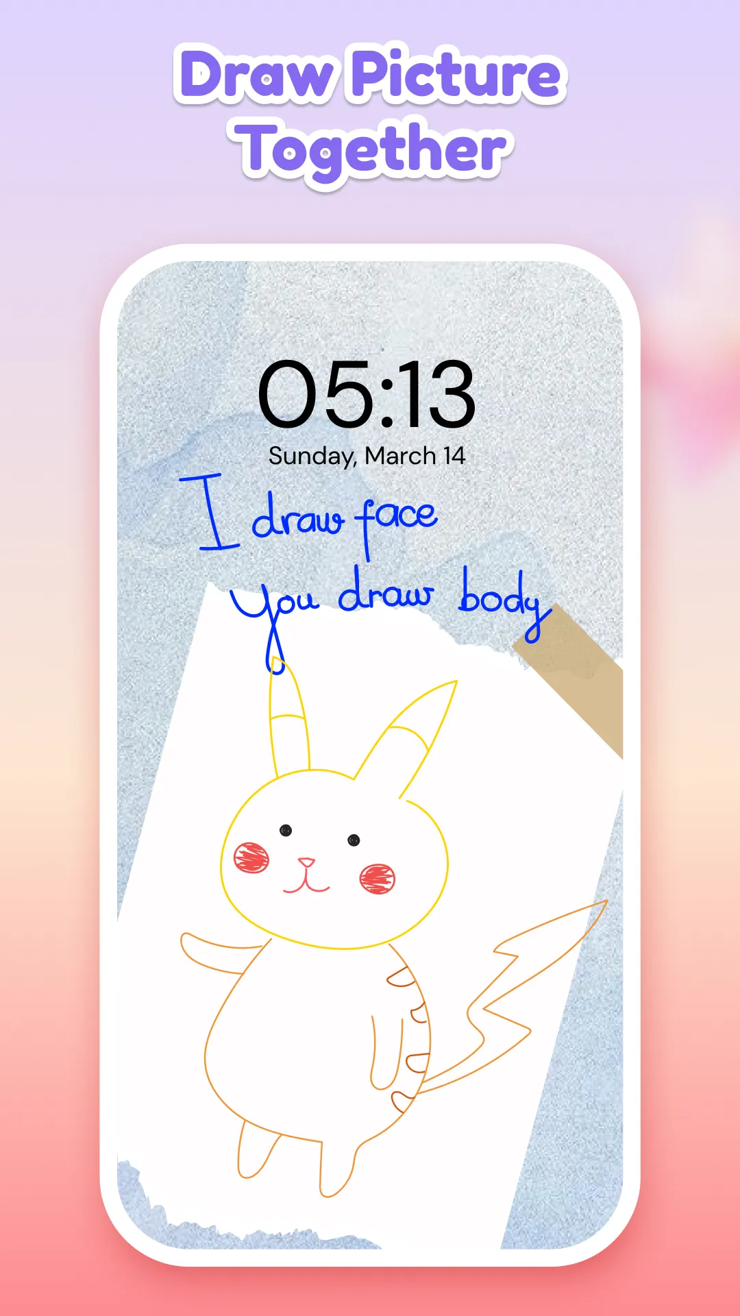 Skizz - Lockscreen Drawing | Indus Appstore | Screenshot