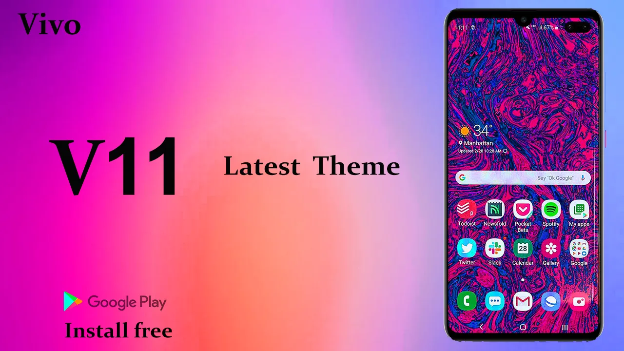 Vivo V25 Launcher: Themes 2023 | Indus Appstore | Screenshot