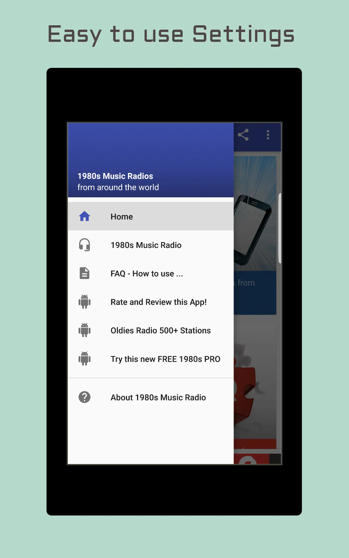 80s Radio Top Eighties Music | Indus Appstore | Screenshot