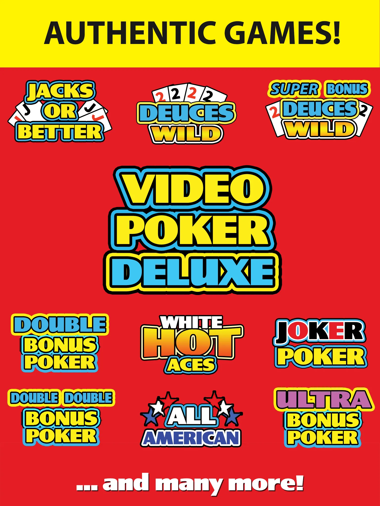 Video Poker Deluxe | Indus Appstore | Screenshot