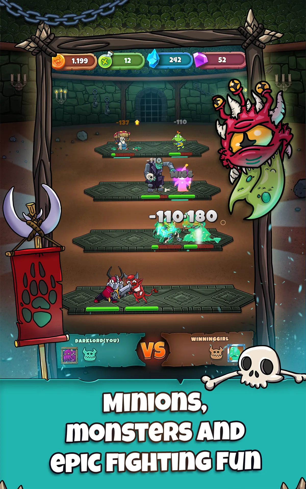 Minion Fighters: Epic Monsters | Indus Appstore | Screenshot