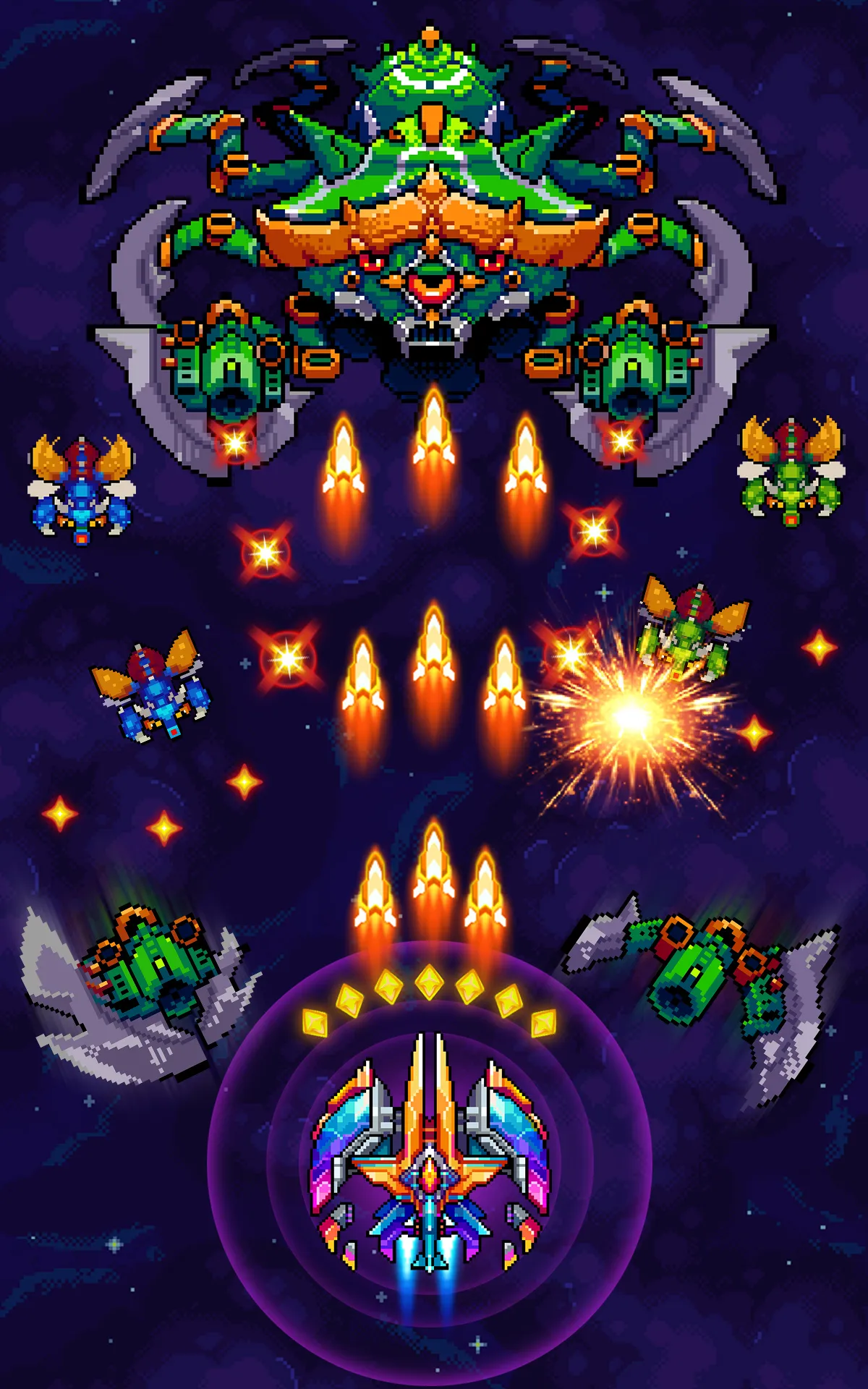 Galaxiga: Alien Galaxy Shooter | Indus Appstore | Screenshot