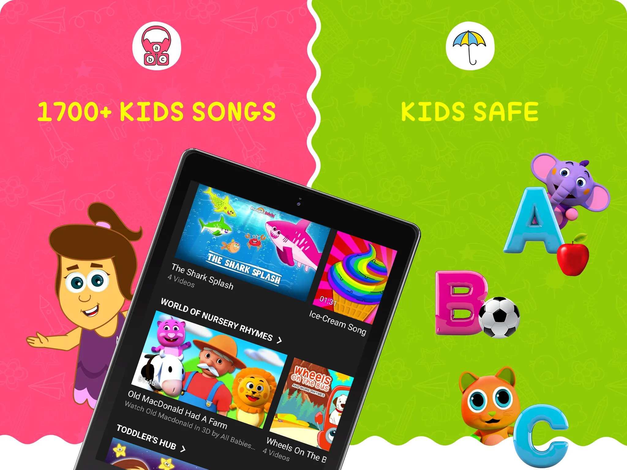 HooplaKidz Plus Preschool App | Indus Appstore | Screenshot