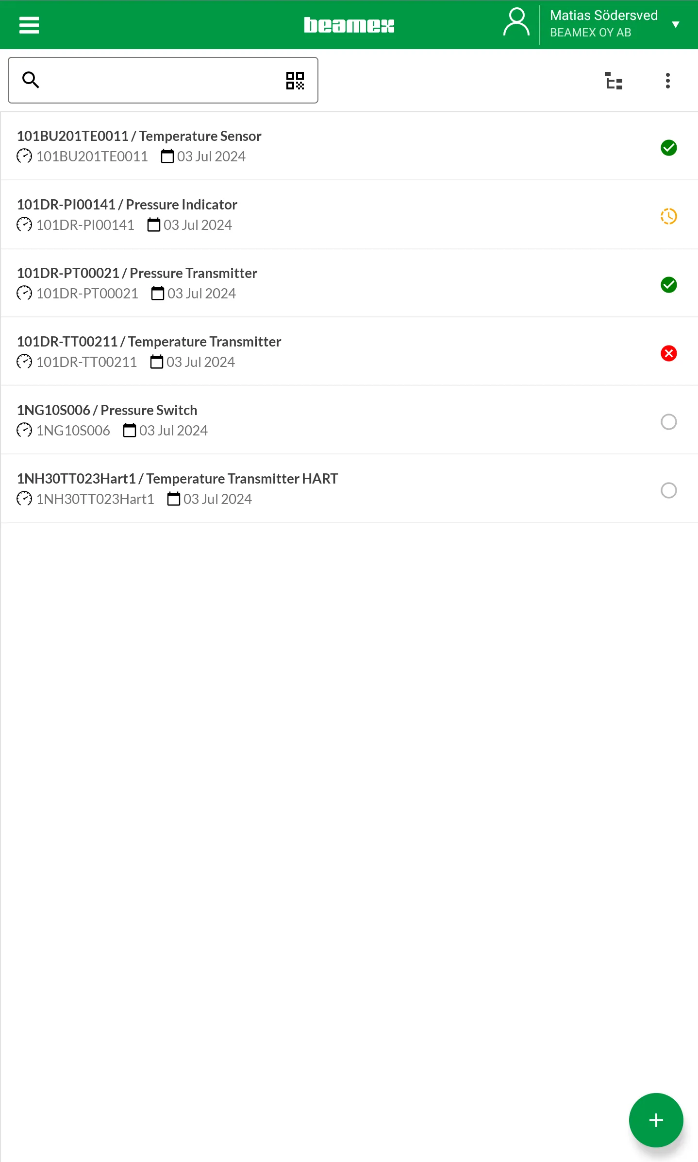 Beamex bMobile | Indus Appstore | Screenshot