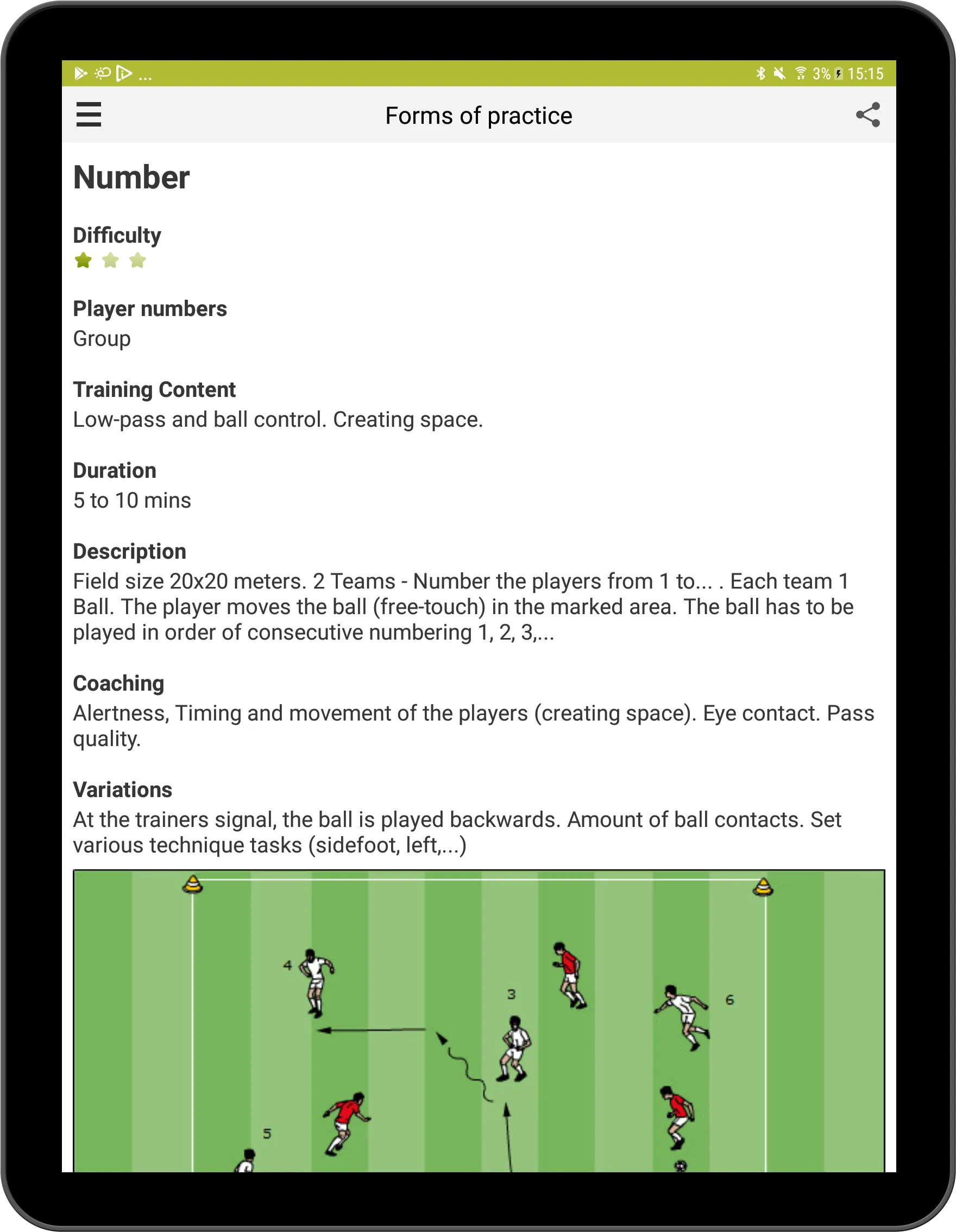 The Football Trainer | Indus Appstore | Screenshot