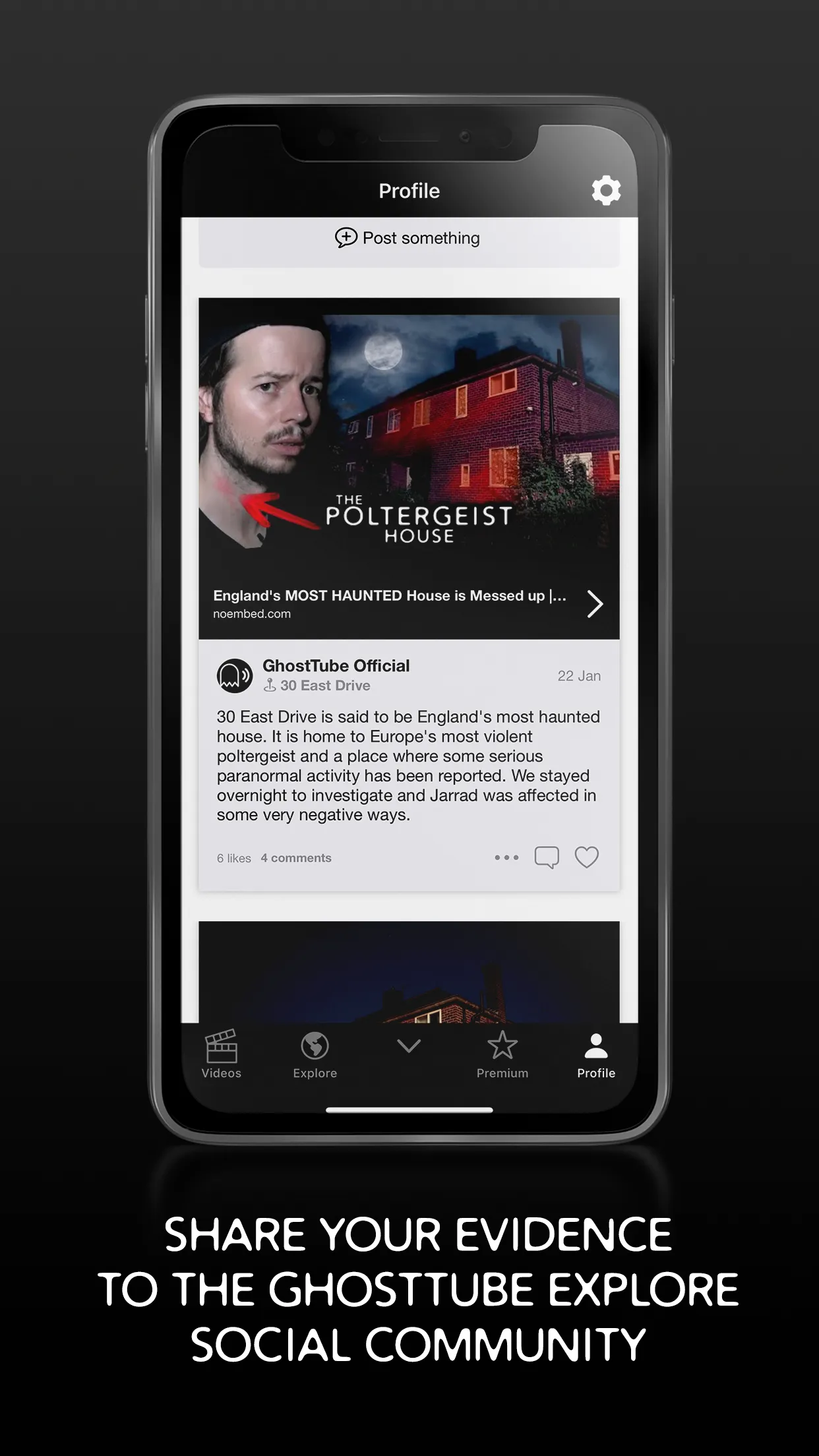 GhostTube Paranormal Videos | Indus Appstore | Screenshot
