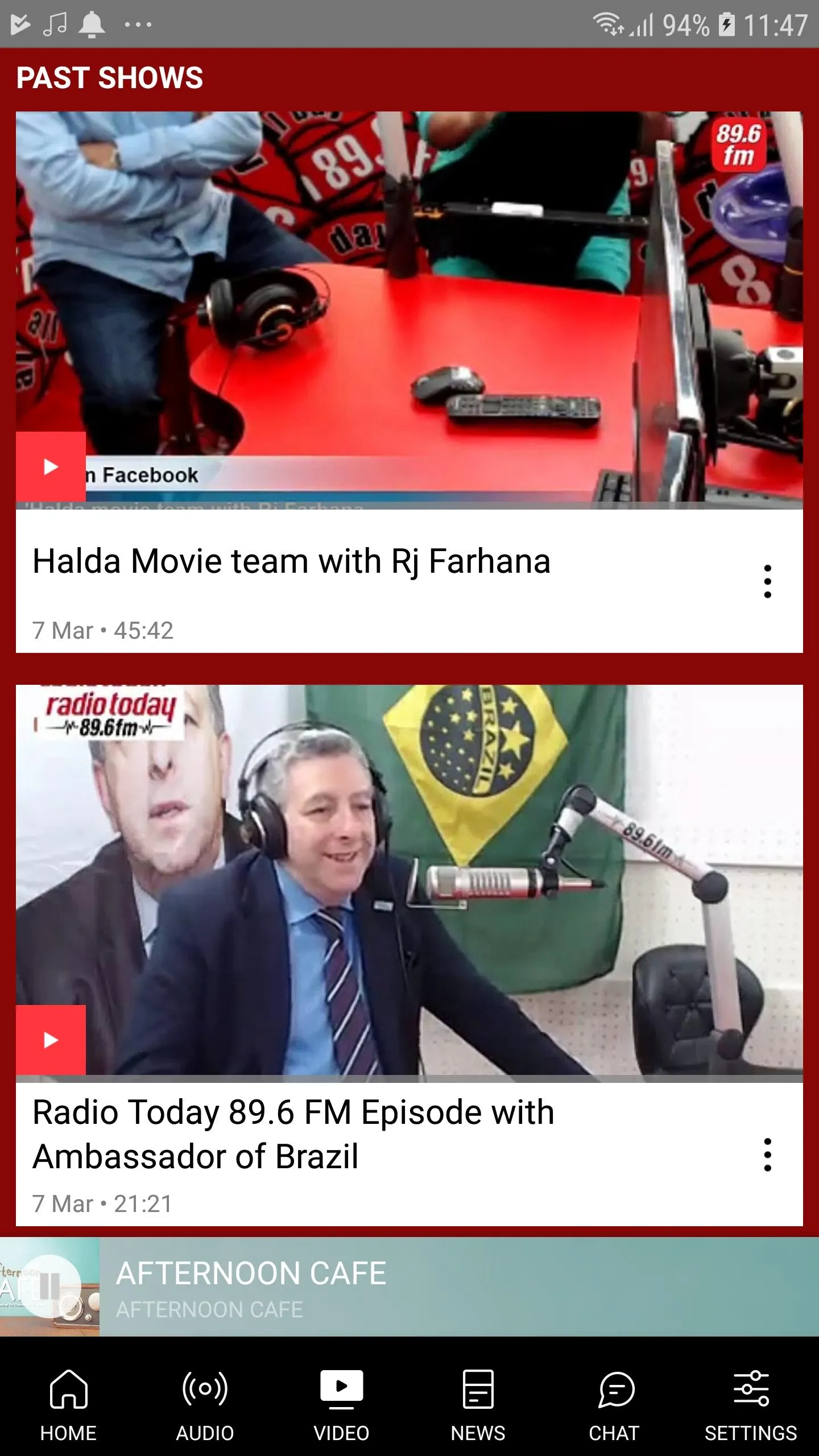 Radio Today | Indus Appstore | Screenshot