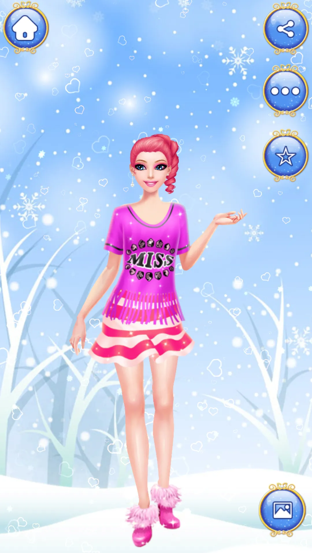 Ice Queen Dress-Up & Girl Game | Indus Appstore | Screenshot