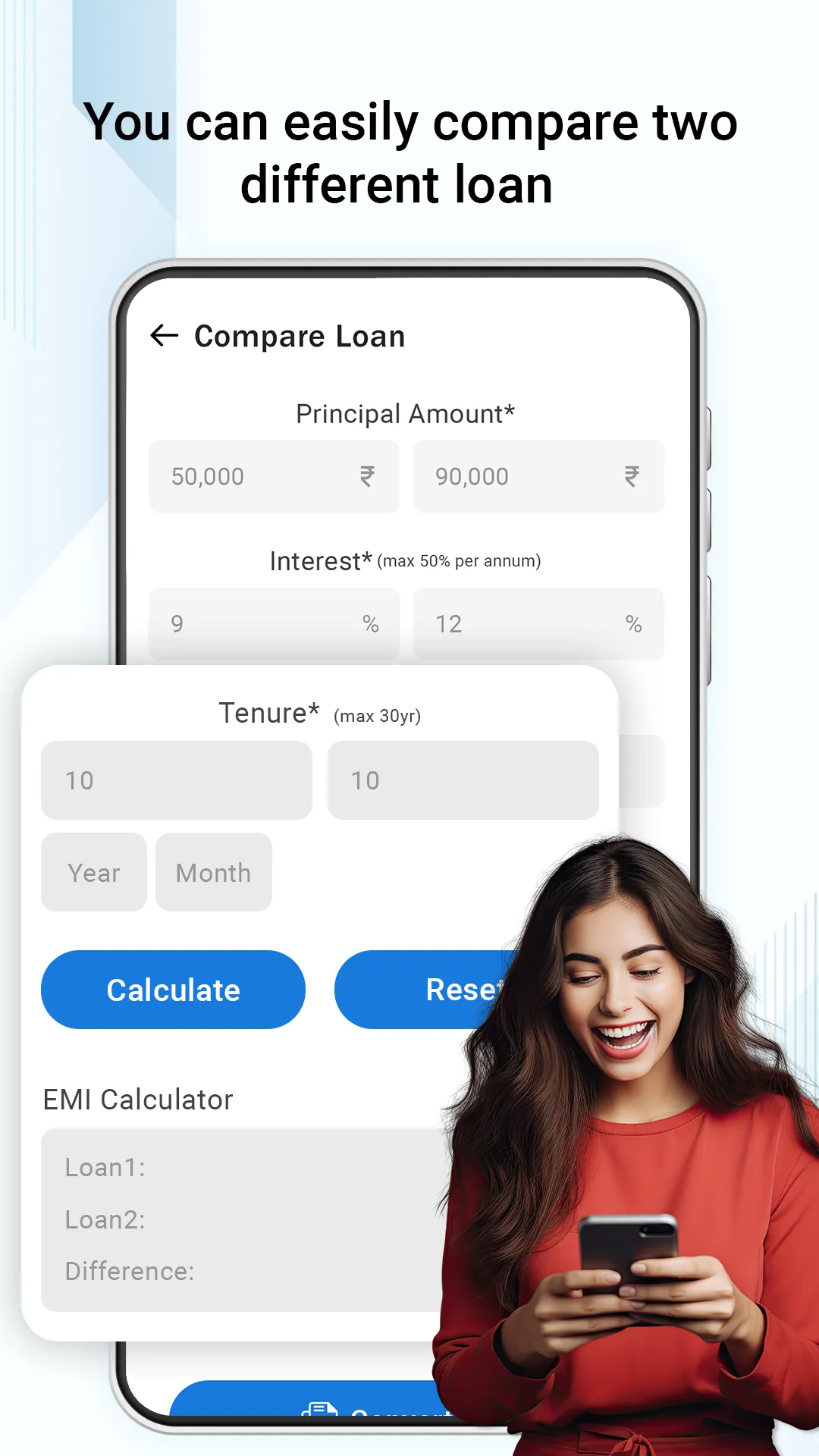 Loan EMI Calculator | Indus Appstore | Screenshot