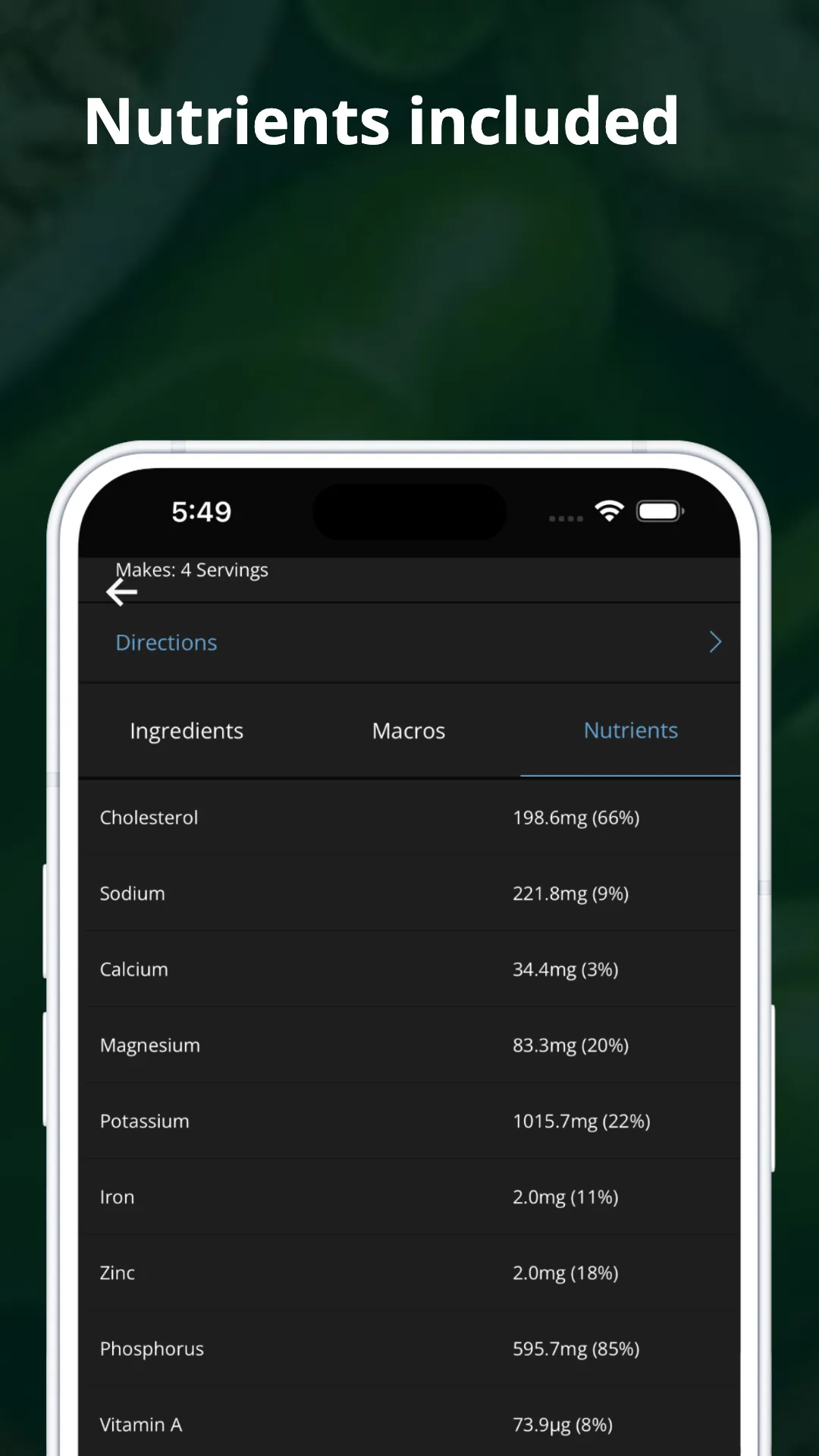 Glycemic Index & Load Recipes | Indus Appstore | Screenshot