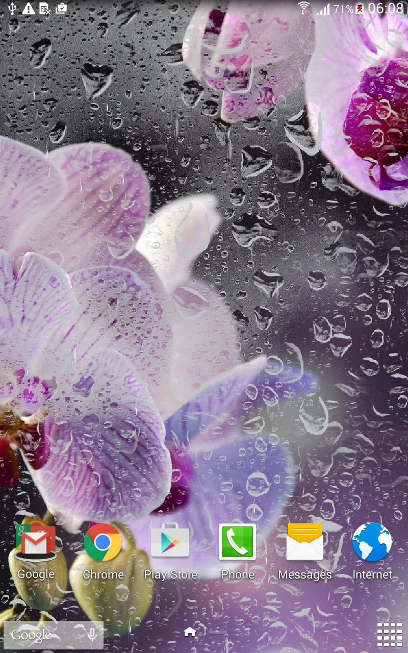 Orchids Live Wallpaper | Indus Appstore | Screenshot